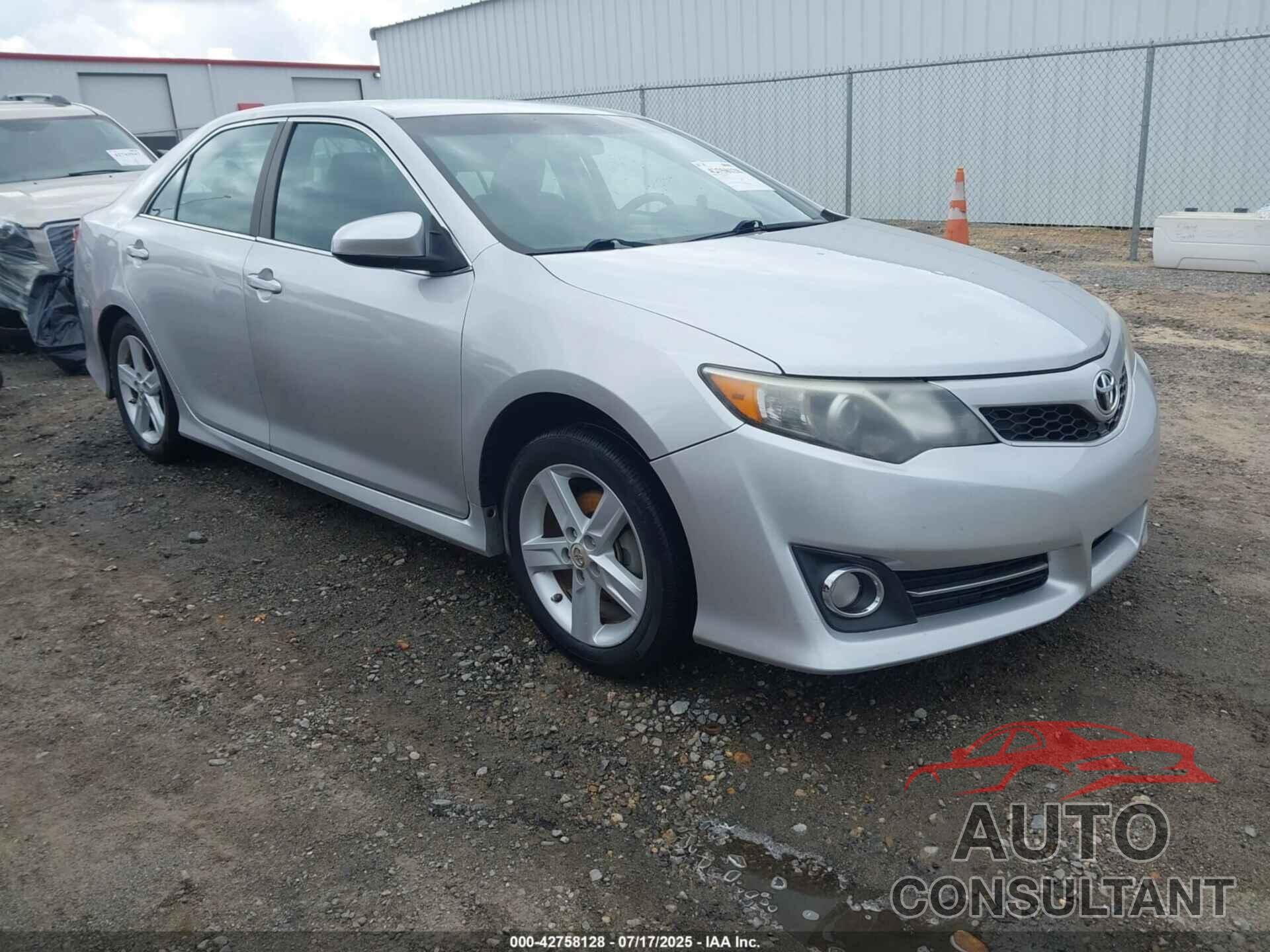 TOYOTA CAMRY 2012 - 4T1BF1FK9CU147979