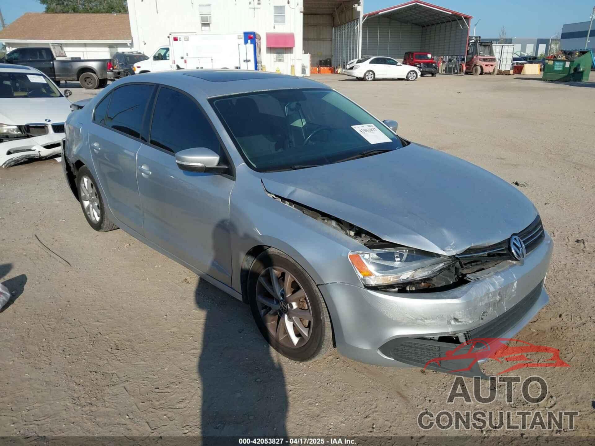 VOLKSWAGEN JETTA 2012 - 3VWDP7AJ3CM309327