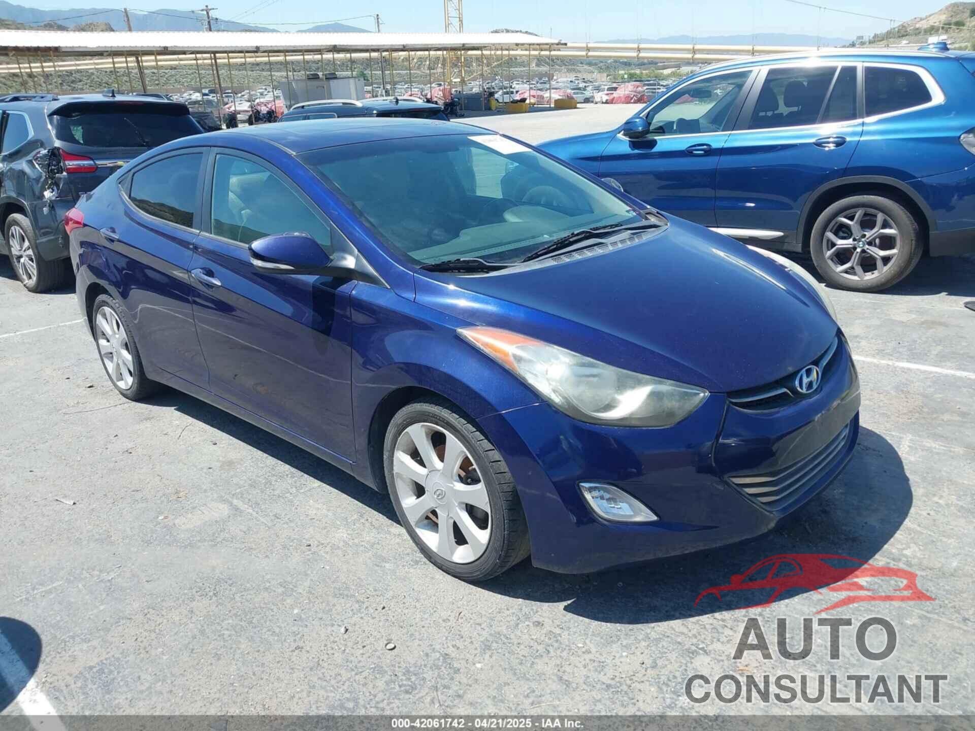 HYUNDAI ELANTRA 2013 - 5NPDH4AEXDH437847