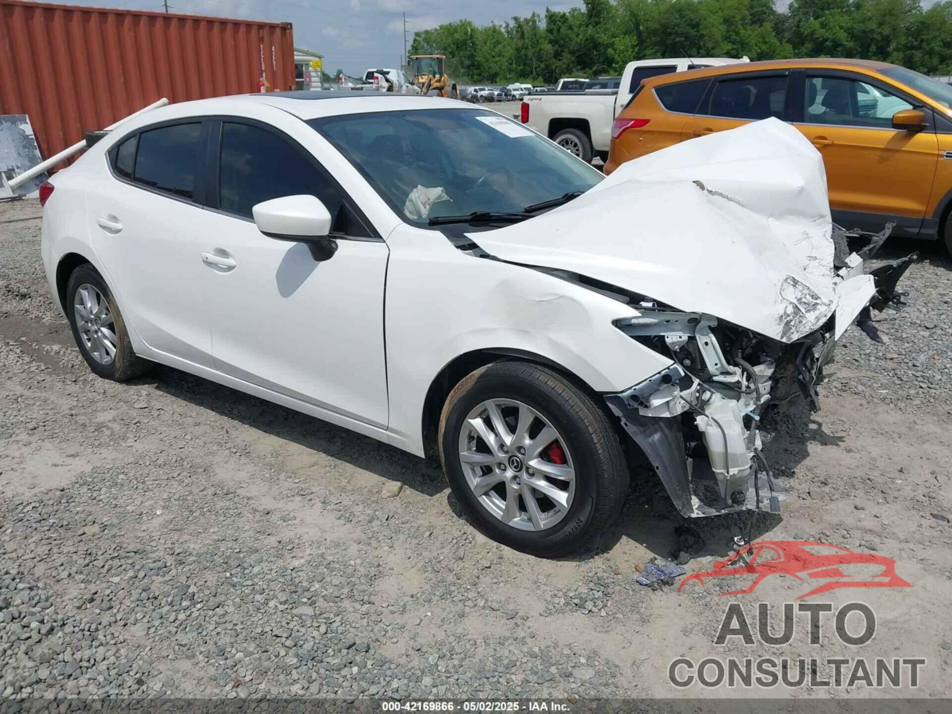 MAZDA MAZDA3 2016 - JM1BM1V70G1336745