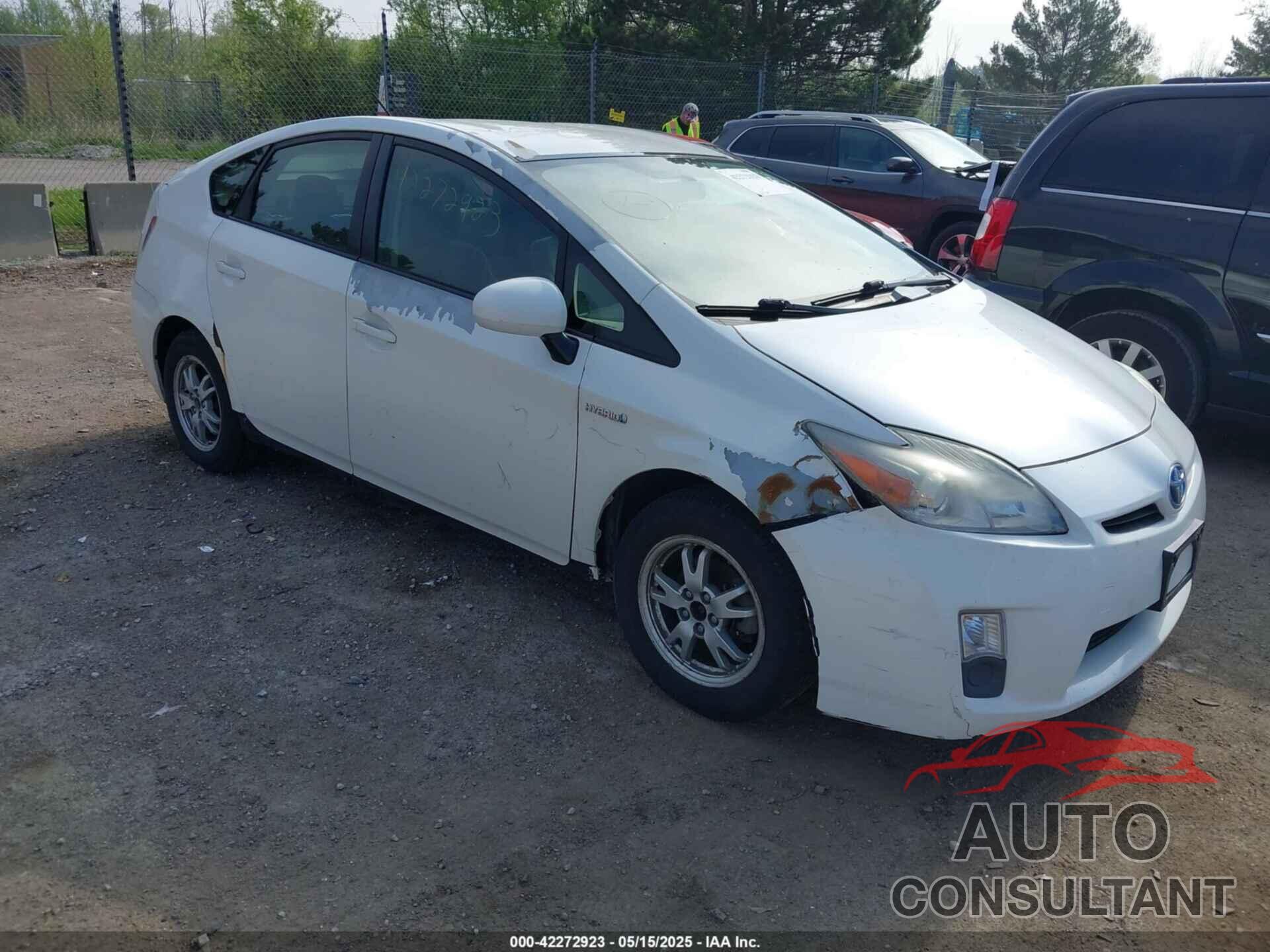 TOYOTA PRIUS 2010 - JTDKN3DU9A0025327