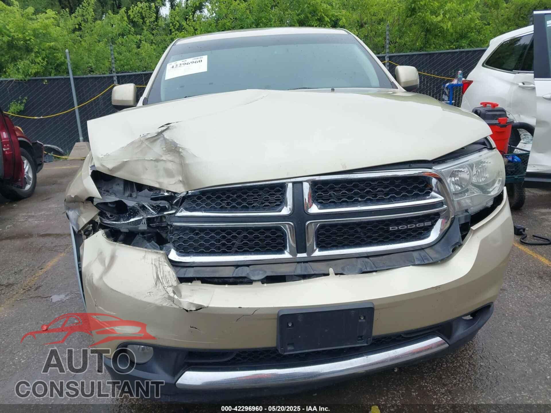 DODGE DURANGO 2011 - 1D4RE2GG6BC691658