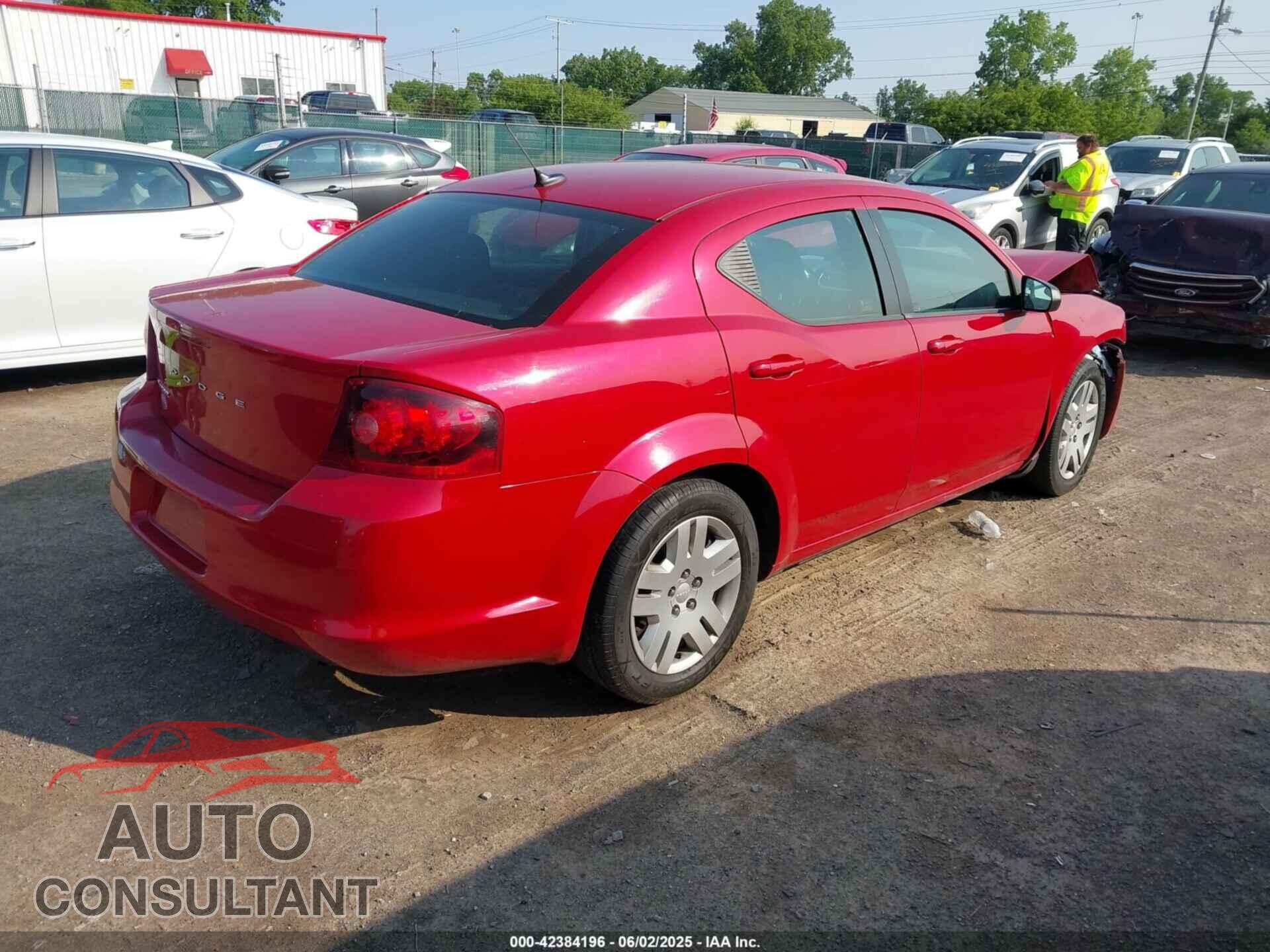 DODGE AVENGER 2014 - 1C3CDZAB3EN130701