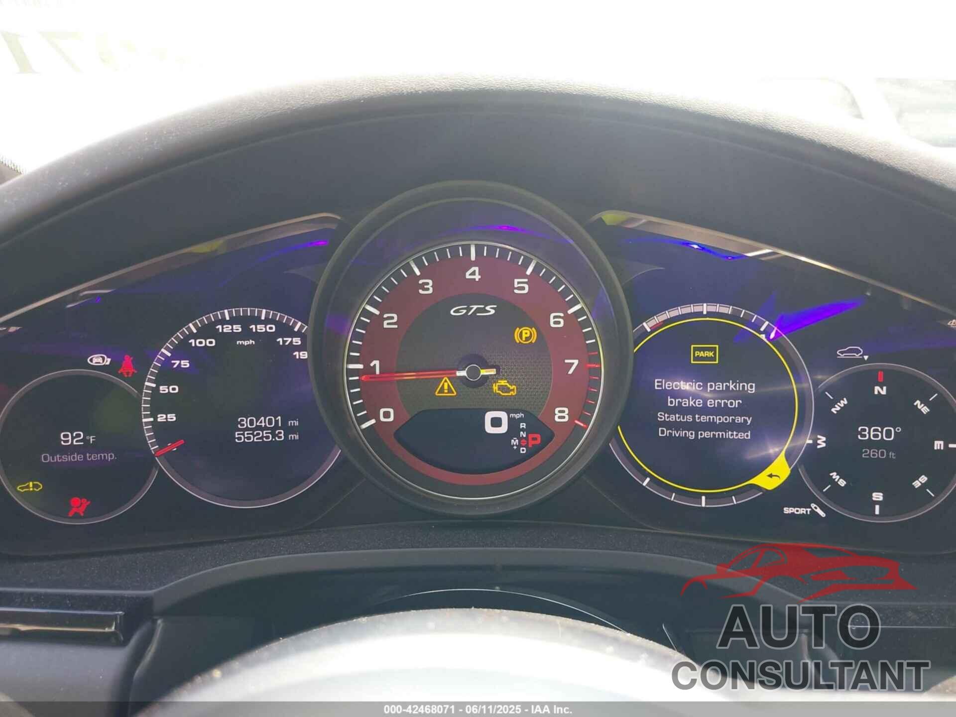 PORSCHE CAYENNE 2021 - WP1AG2AY8MDA33941