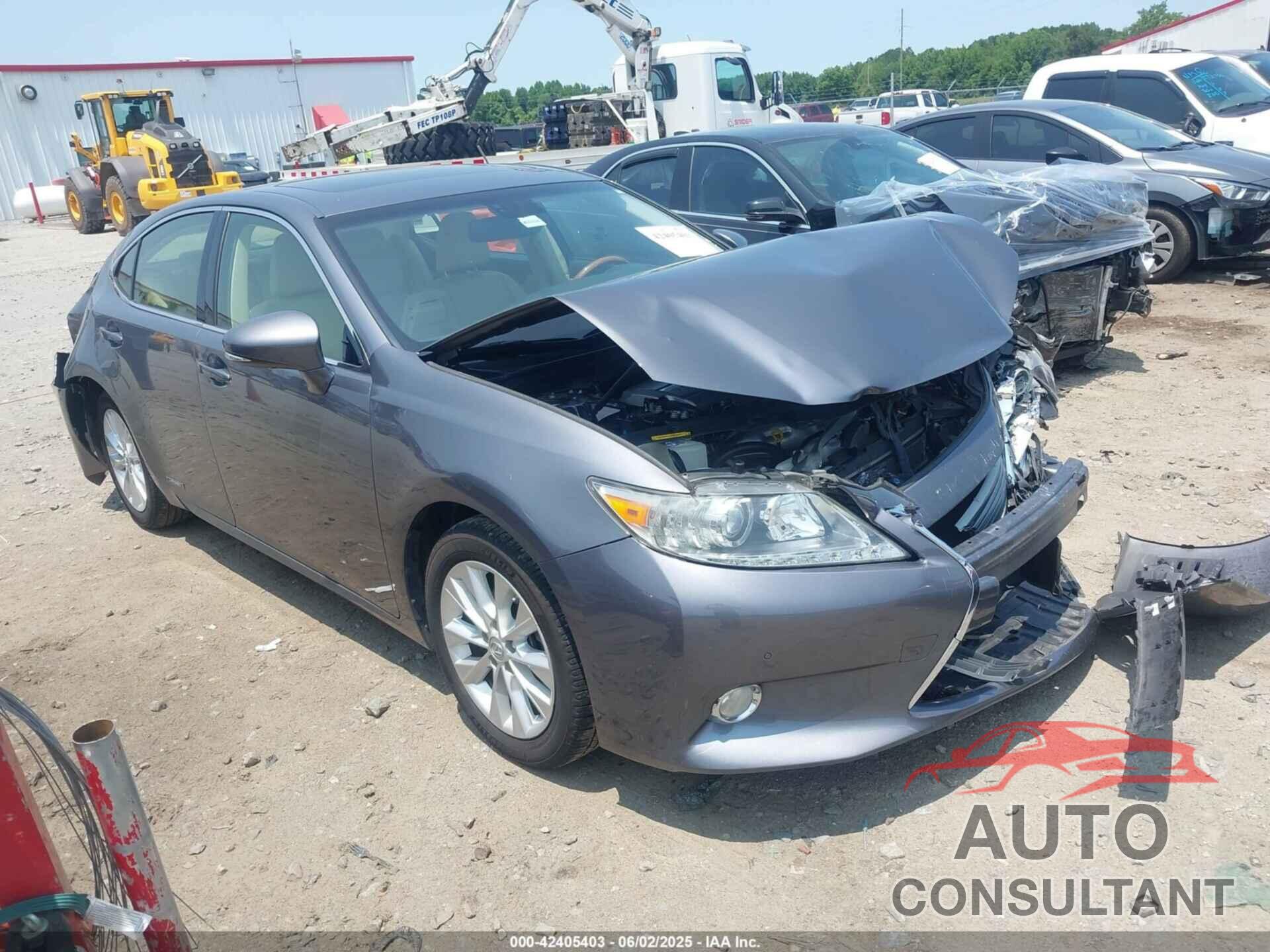 LEXUS ES 300H 2013 - JTHBW1GG7D2023199