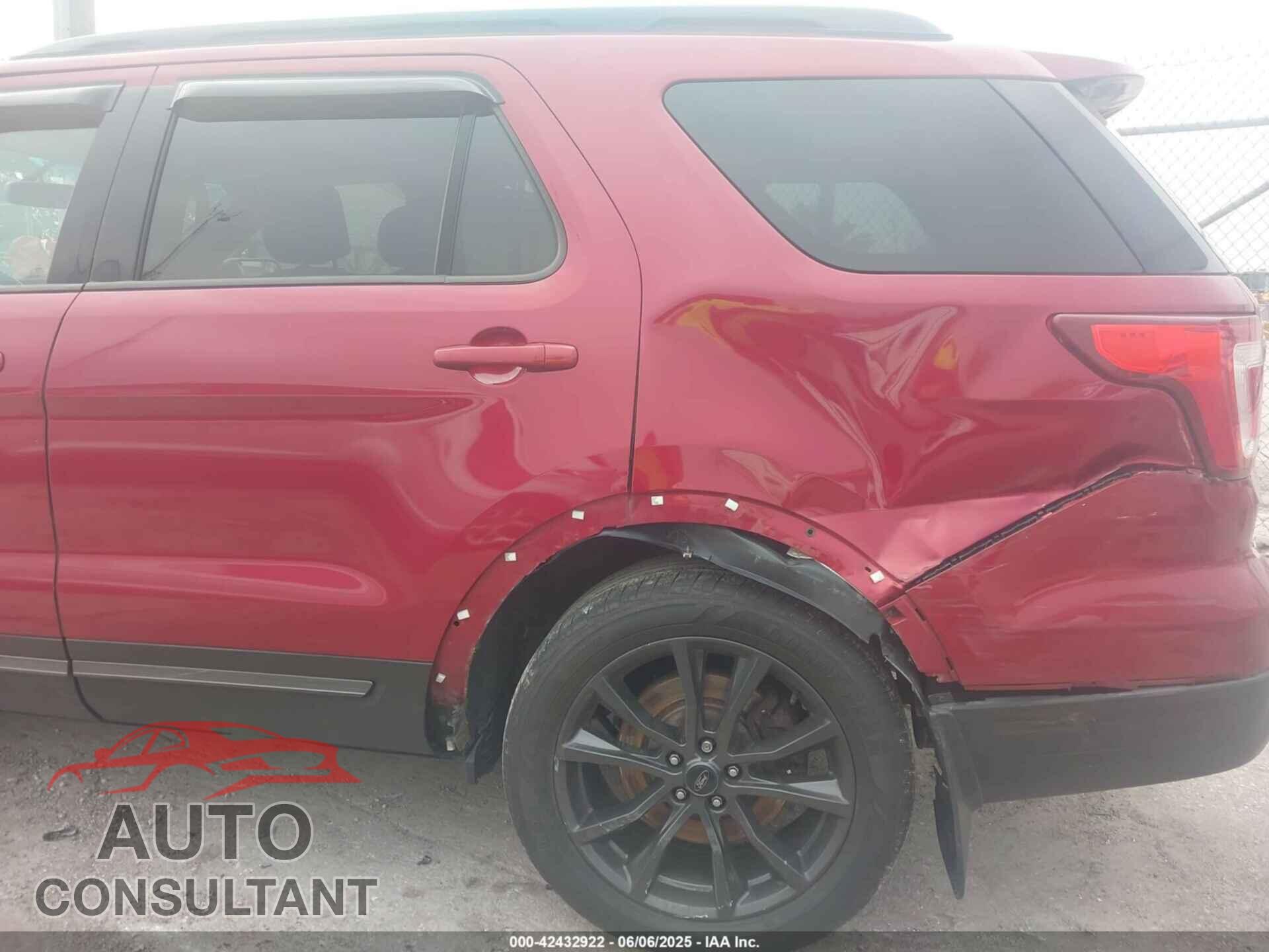 FORD EXPLORER 2017 - 1FM5K8D87HGD45832
