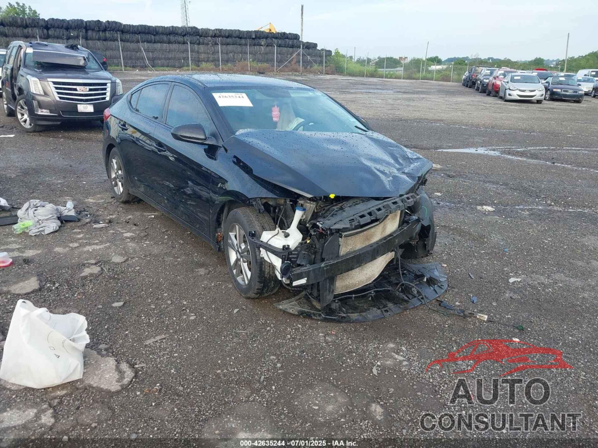 HYUNDAI ELANTRA 2018 - 5NPD84LF0JH334048