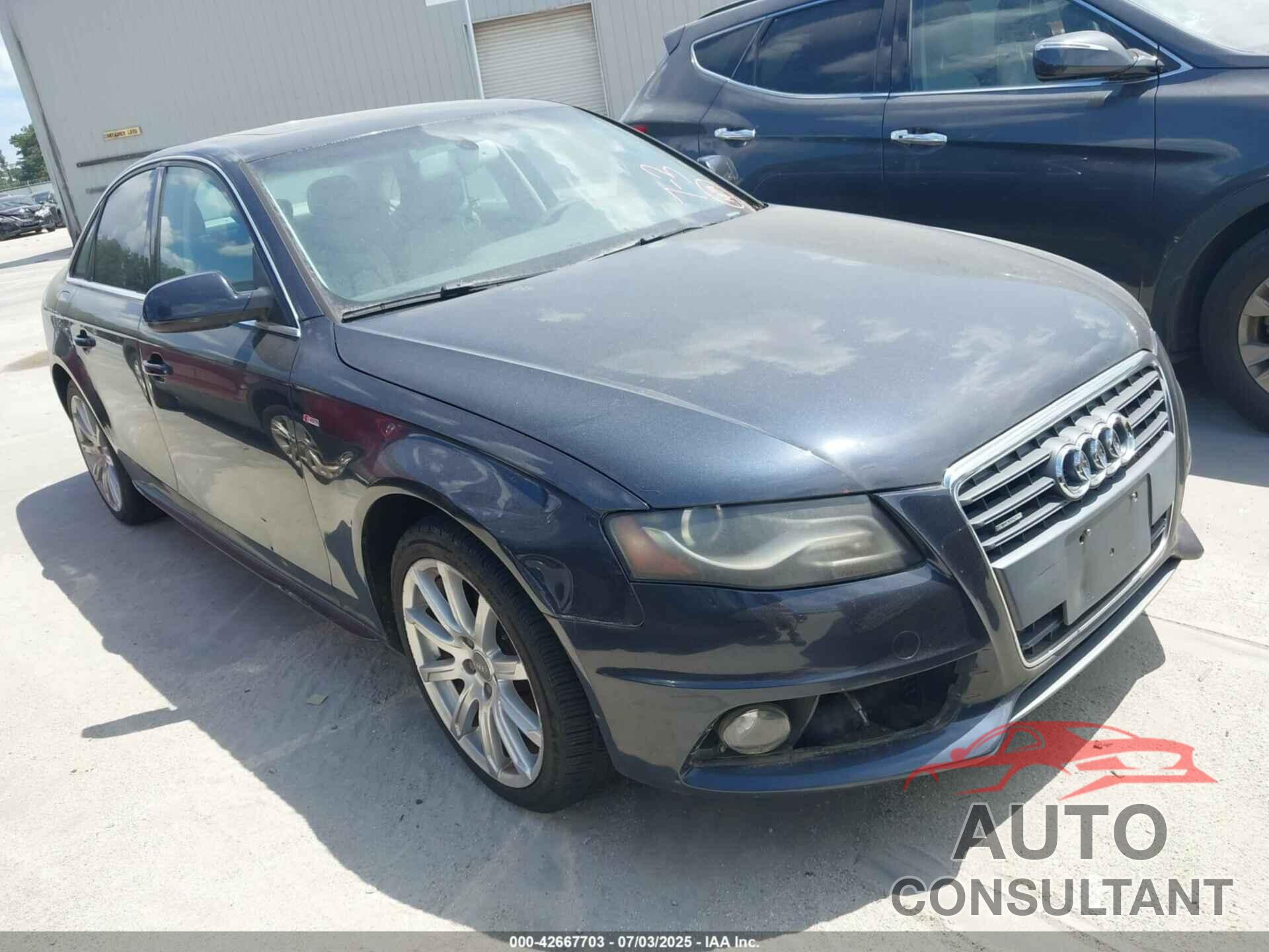 AUDI A4 2012 - WAUFFAFL9CN013317
