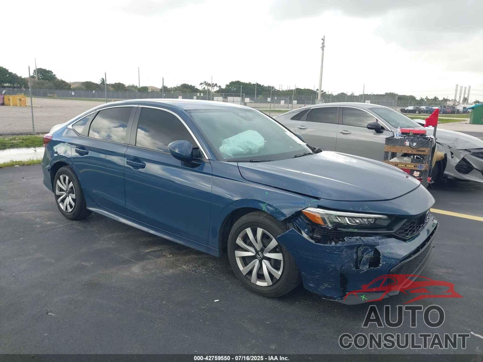 HONDA CIVIC 2025 - 2HGFE2F27SH525461