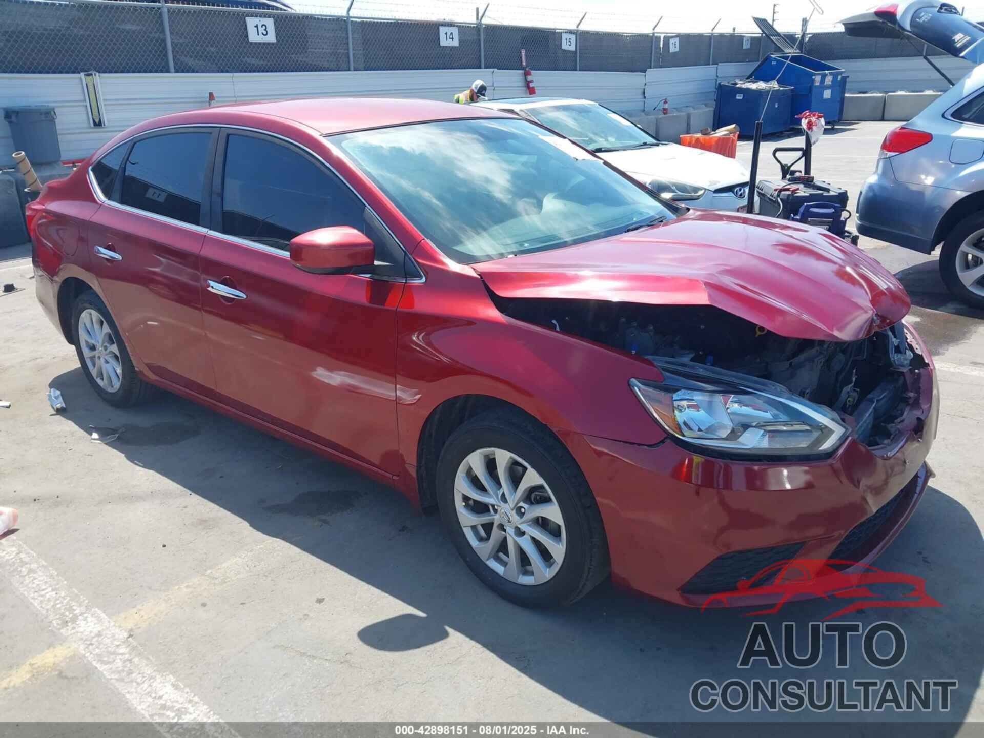 NISSAN SENTRA 2018 - 3N1AB7AP5JY278759