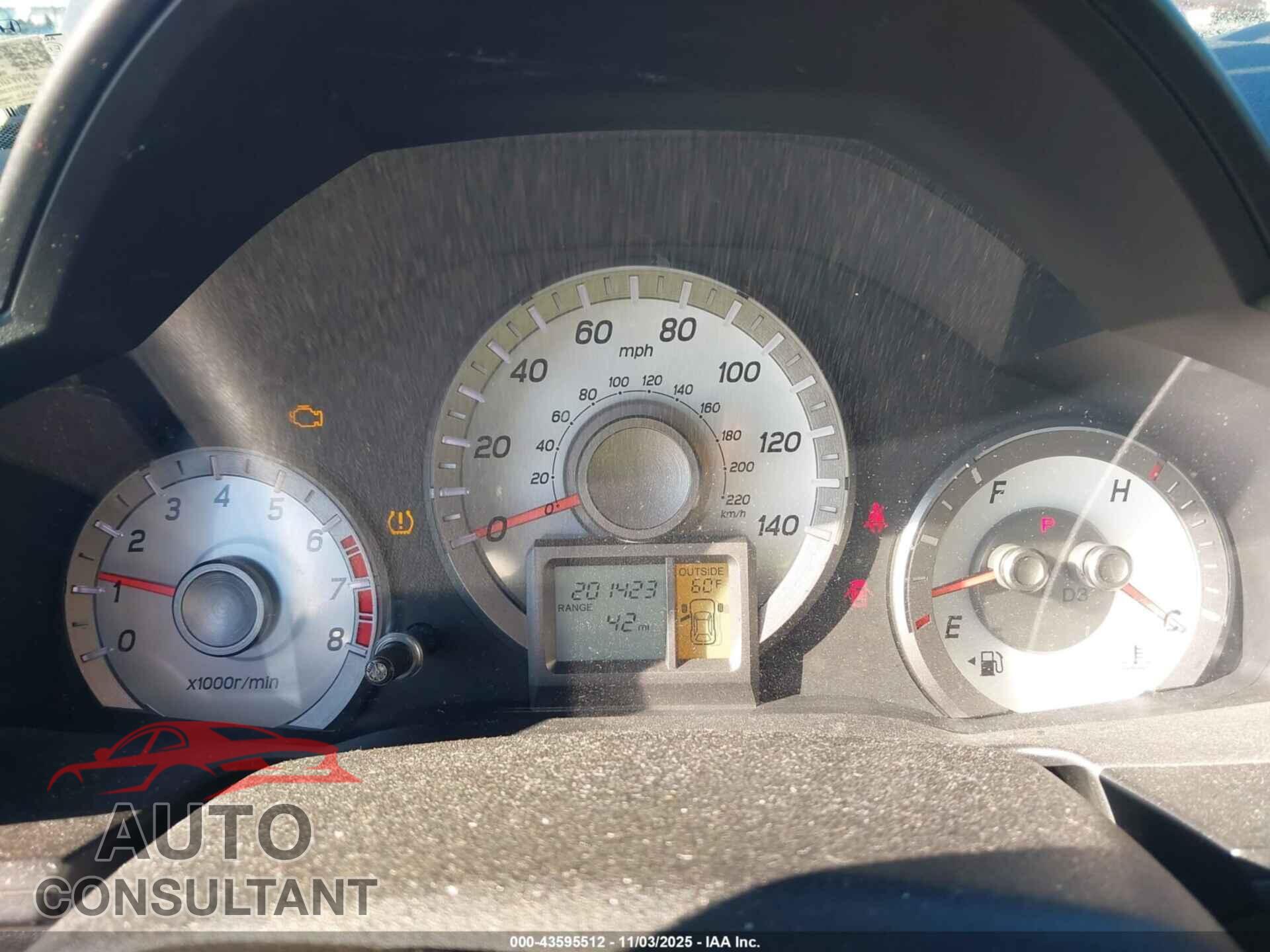 HONDA PILOT 2012 - 5FNYF4H57CB061425