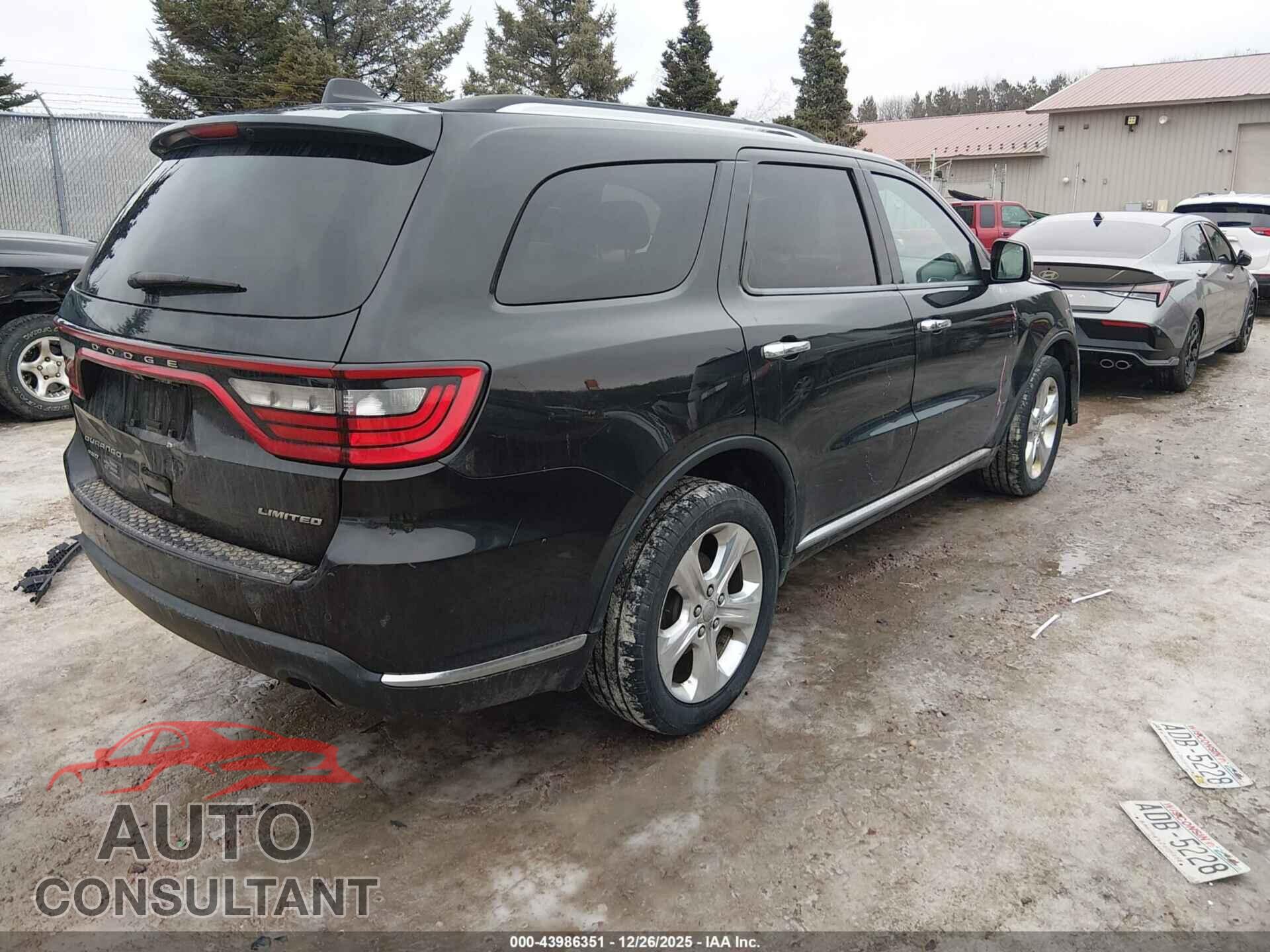 DODGE DURANGO 2014 - 1C4RDJDG5EC973065