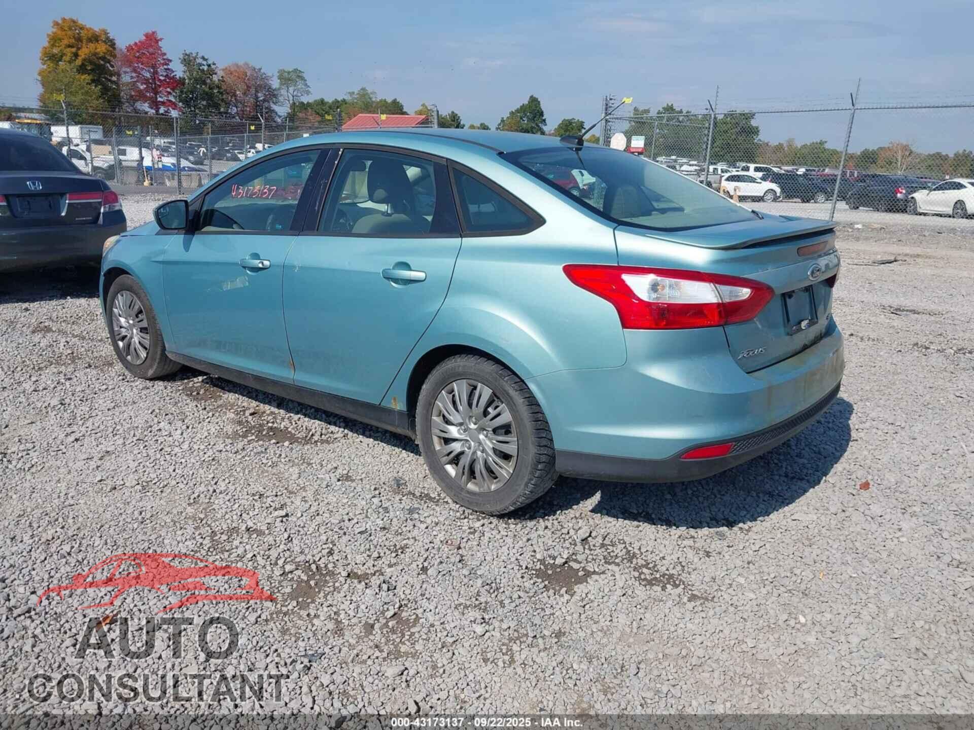 FORD FOCUS 2012 - 1FAHP3F2XCL160419