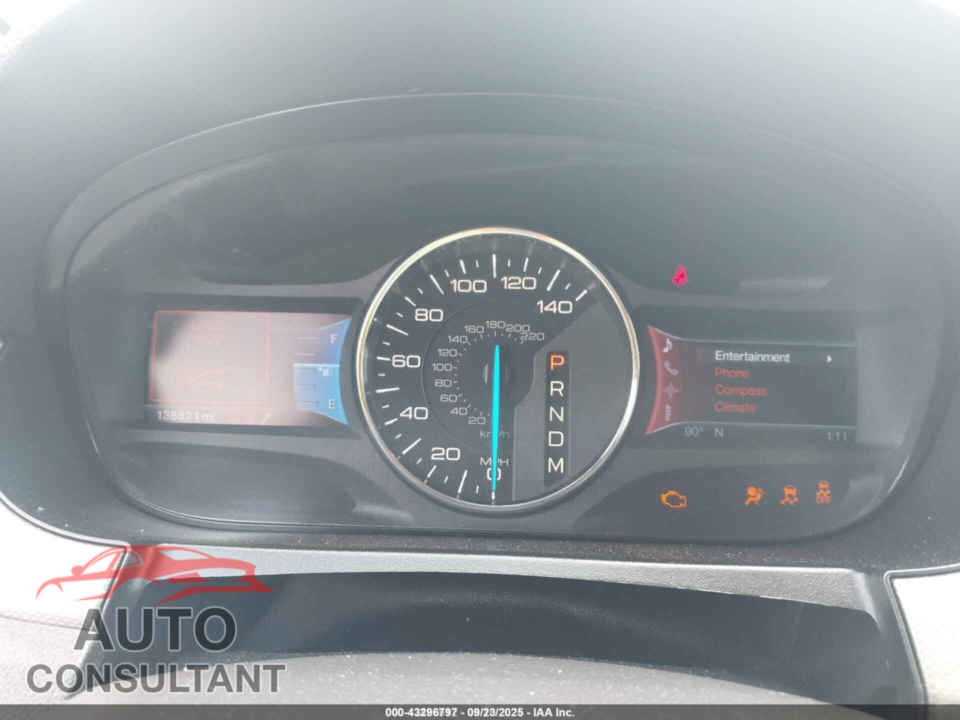 FORD EDGE 2011 - 2FMDK3JC4BBB43312