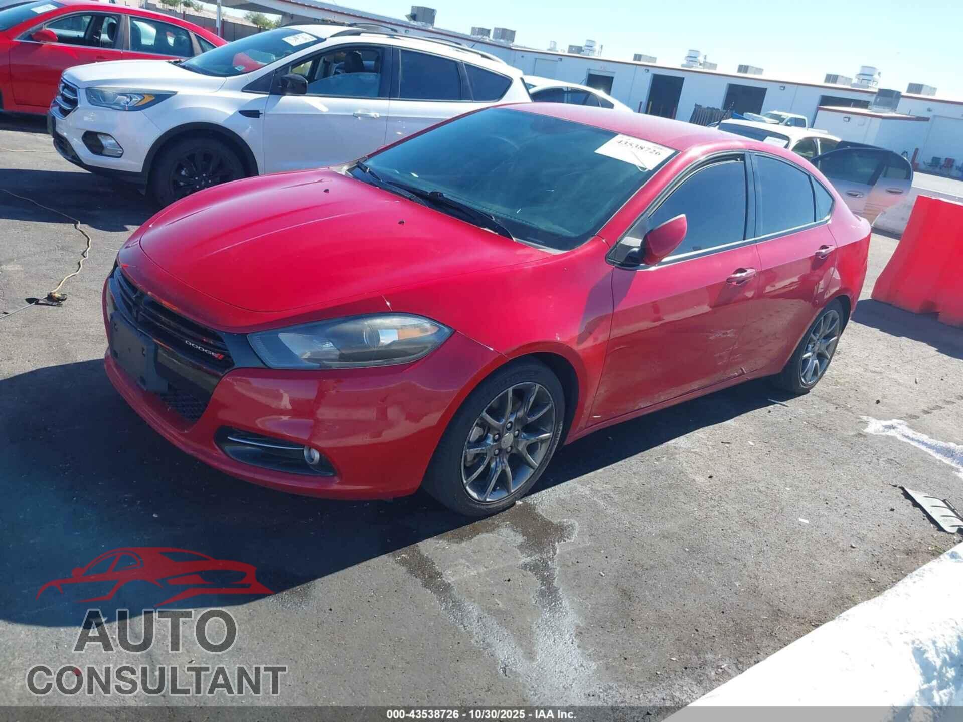 DODGE DART 2014 - 1C3CDFBB6ED701231