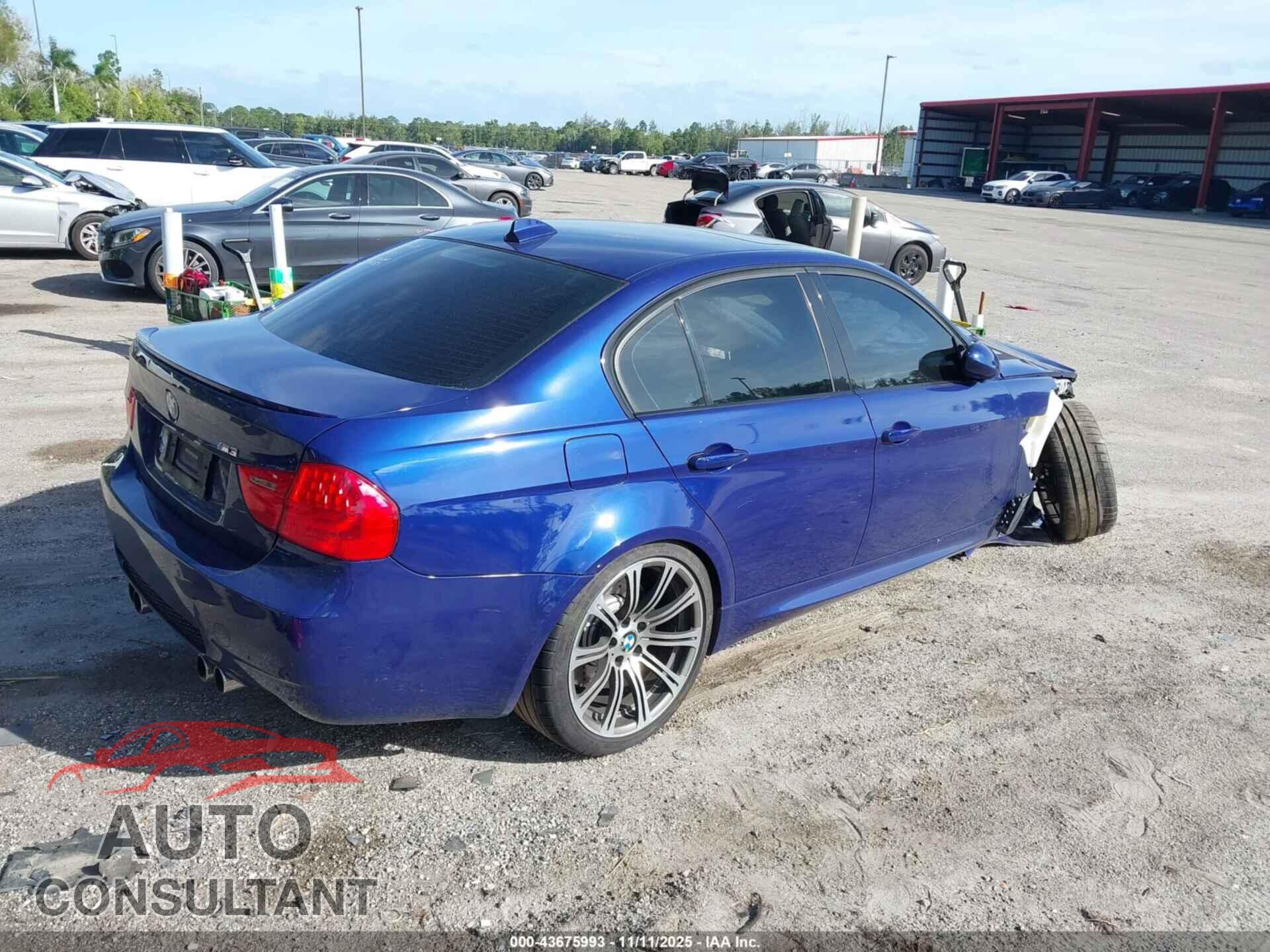 BMW M3 2009 - WBSPM93539E201155