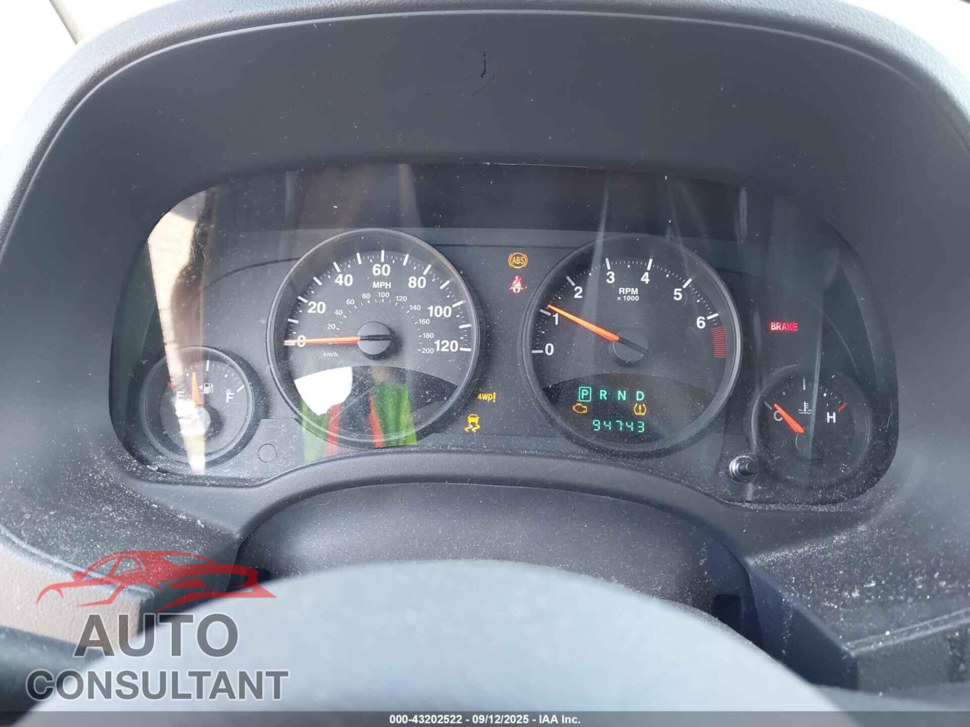 JEEP COMPASS 2012 - 1C4NJDBBXCD541823