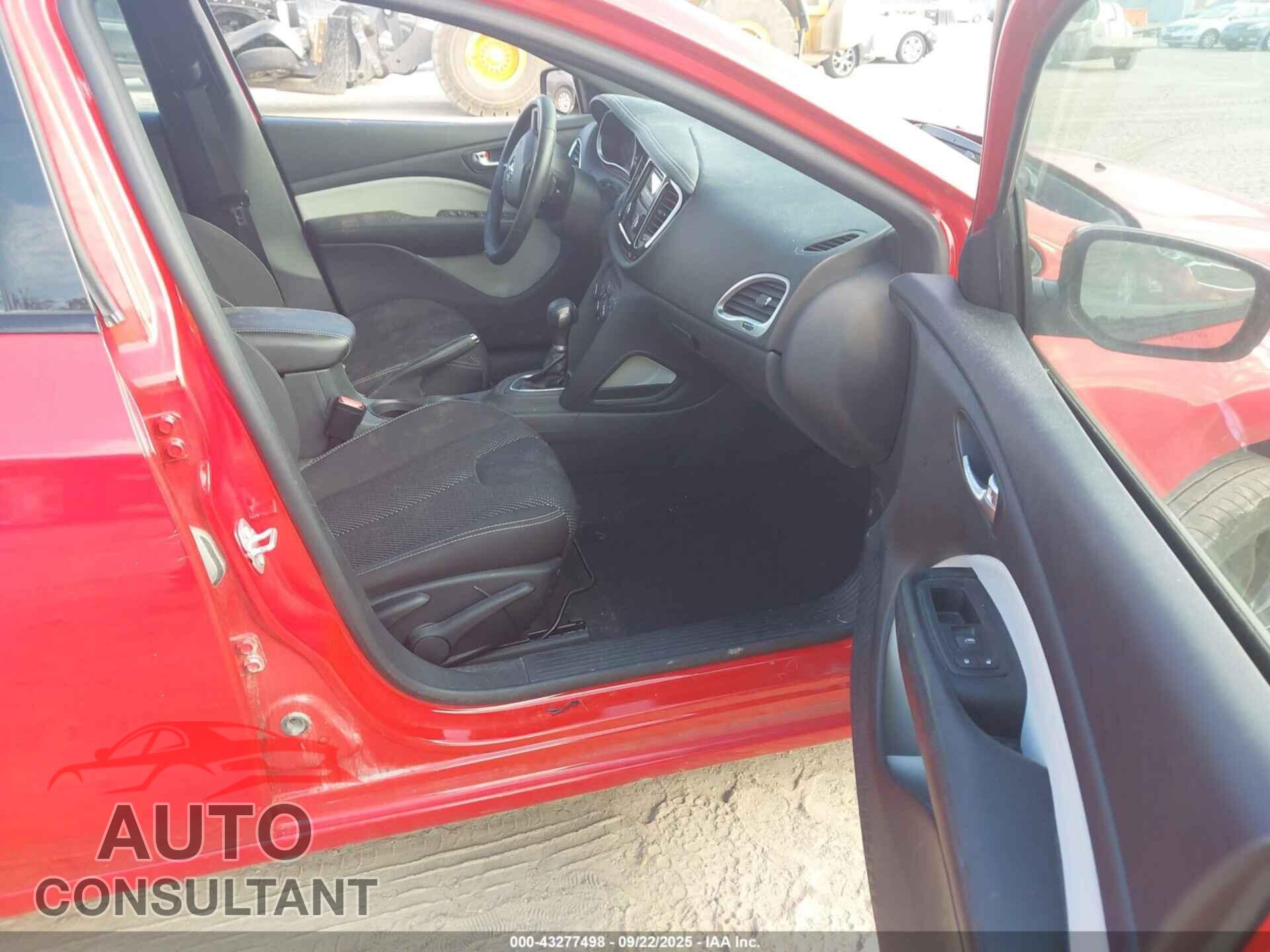 DODGE DART 2016 - 1C3CDFBB7GD701855