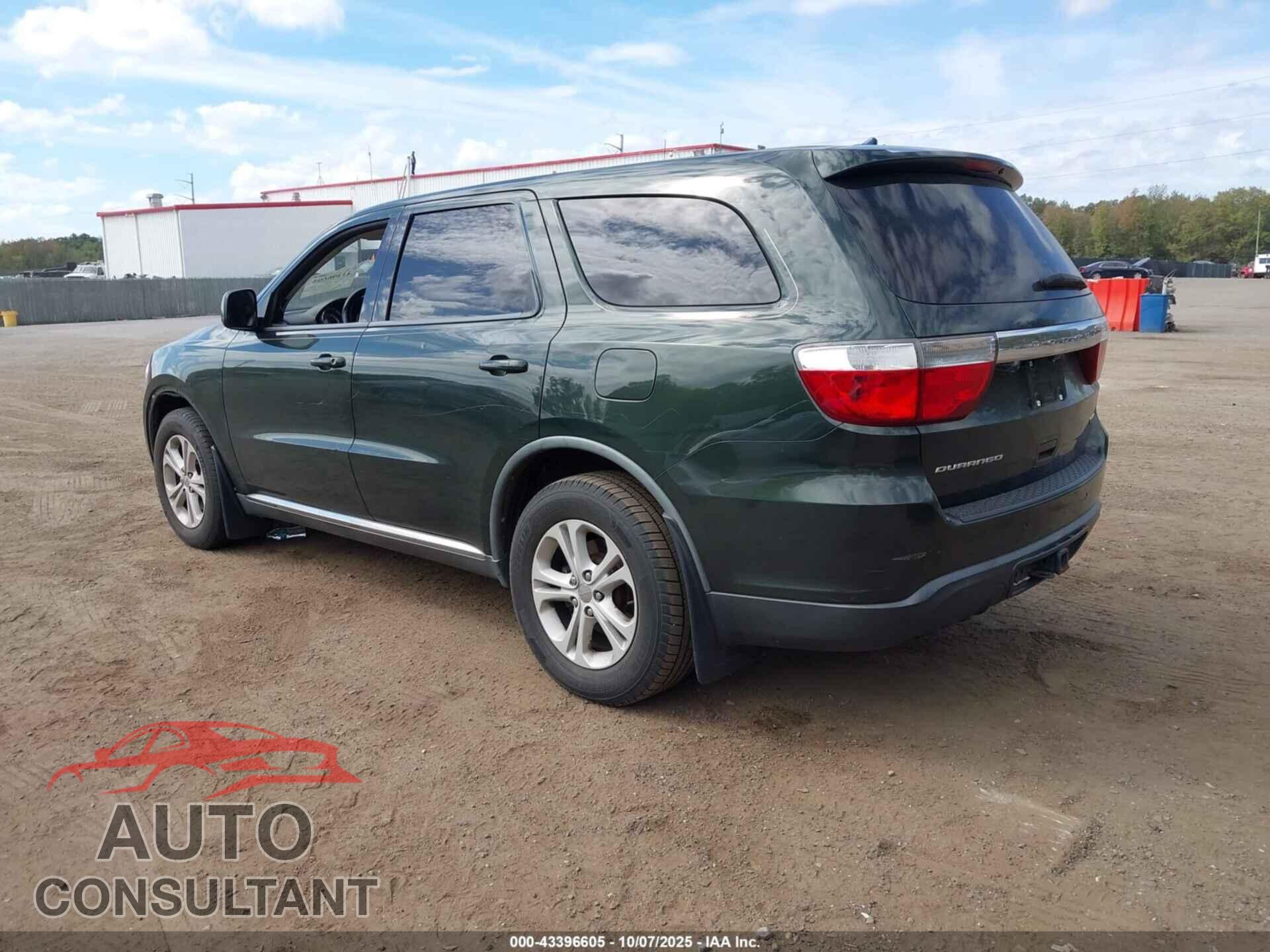 DODGE DURANGO 2011 - 1D4RD2GG8BC645266