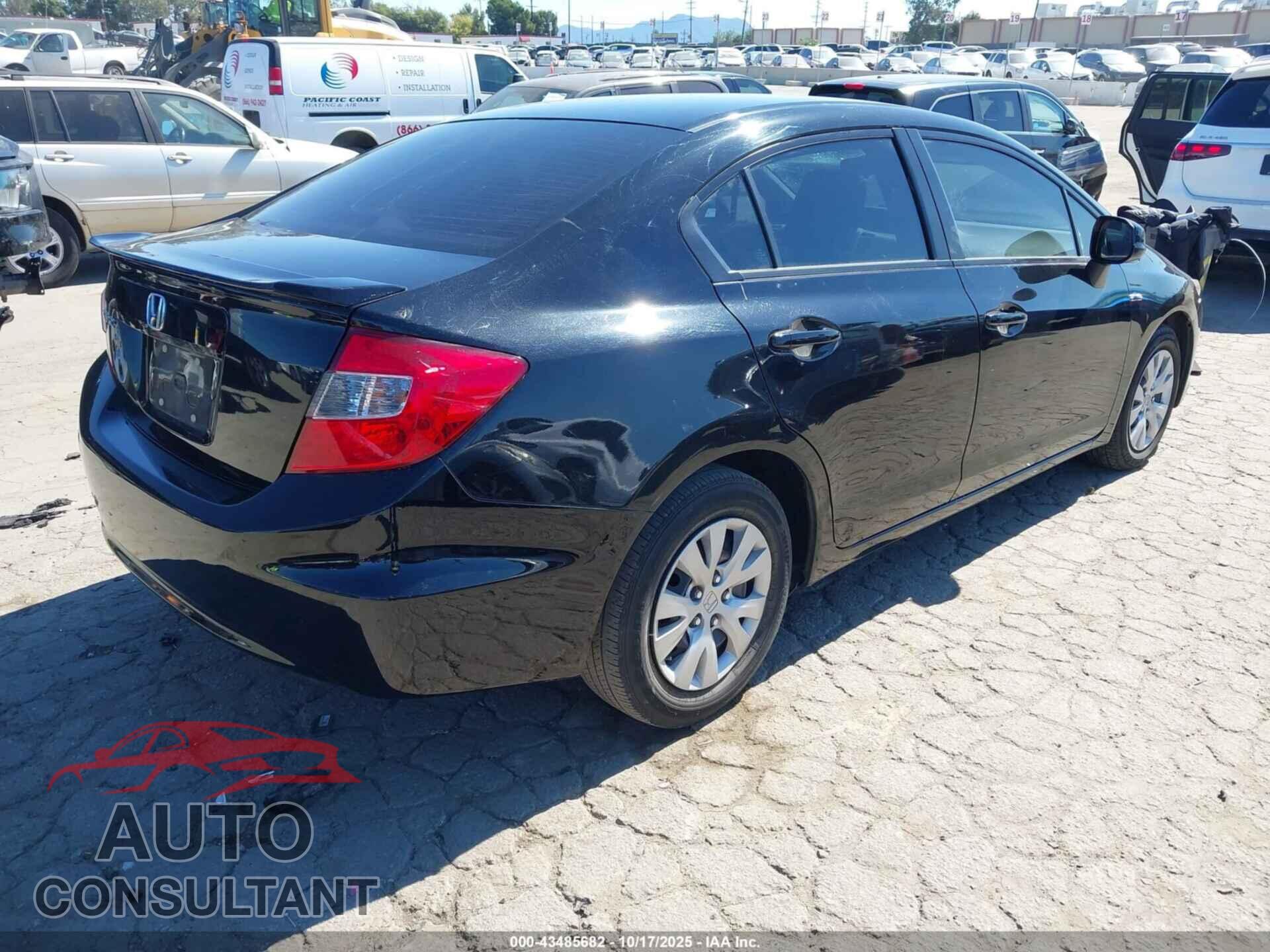 HONDA CIVIC 2012 - JHMFB2F5XCS005782