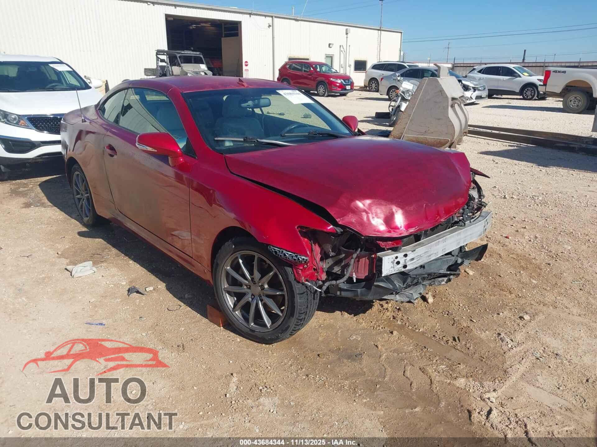 LEXUS IS 250C 2014 - JTHFF2C27E2530672