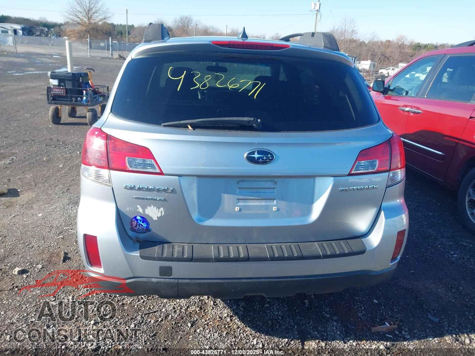 SUBARU OUTBACK 2014 - 4S4BRCCC4E3305735