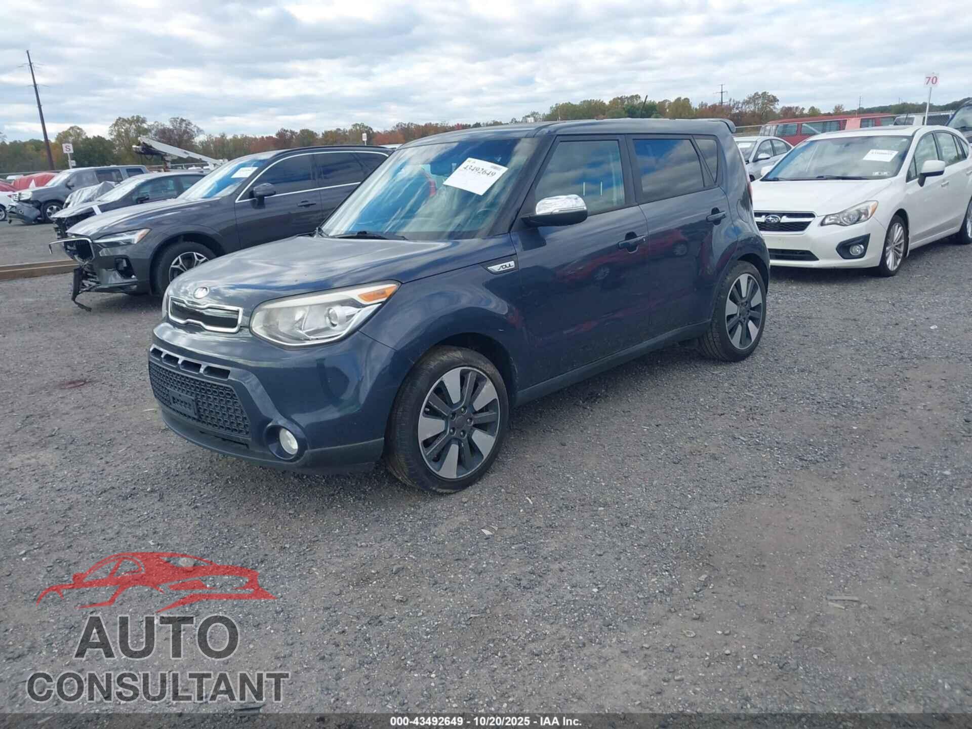KIA SOUL 2014 - KNDJX3A58E7035007