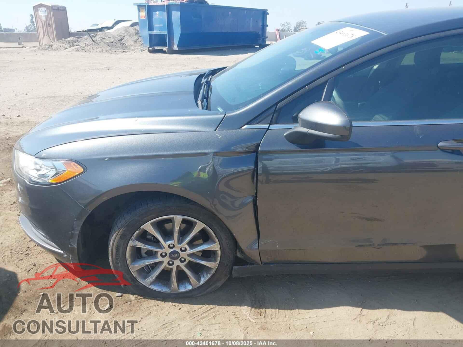 FORD FUSION 2017 - 3FA6P0HD4HR242532