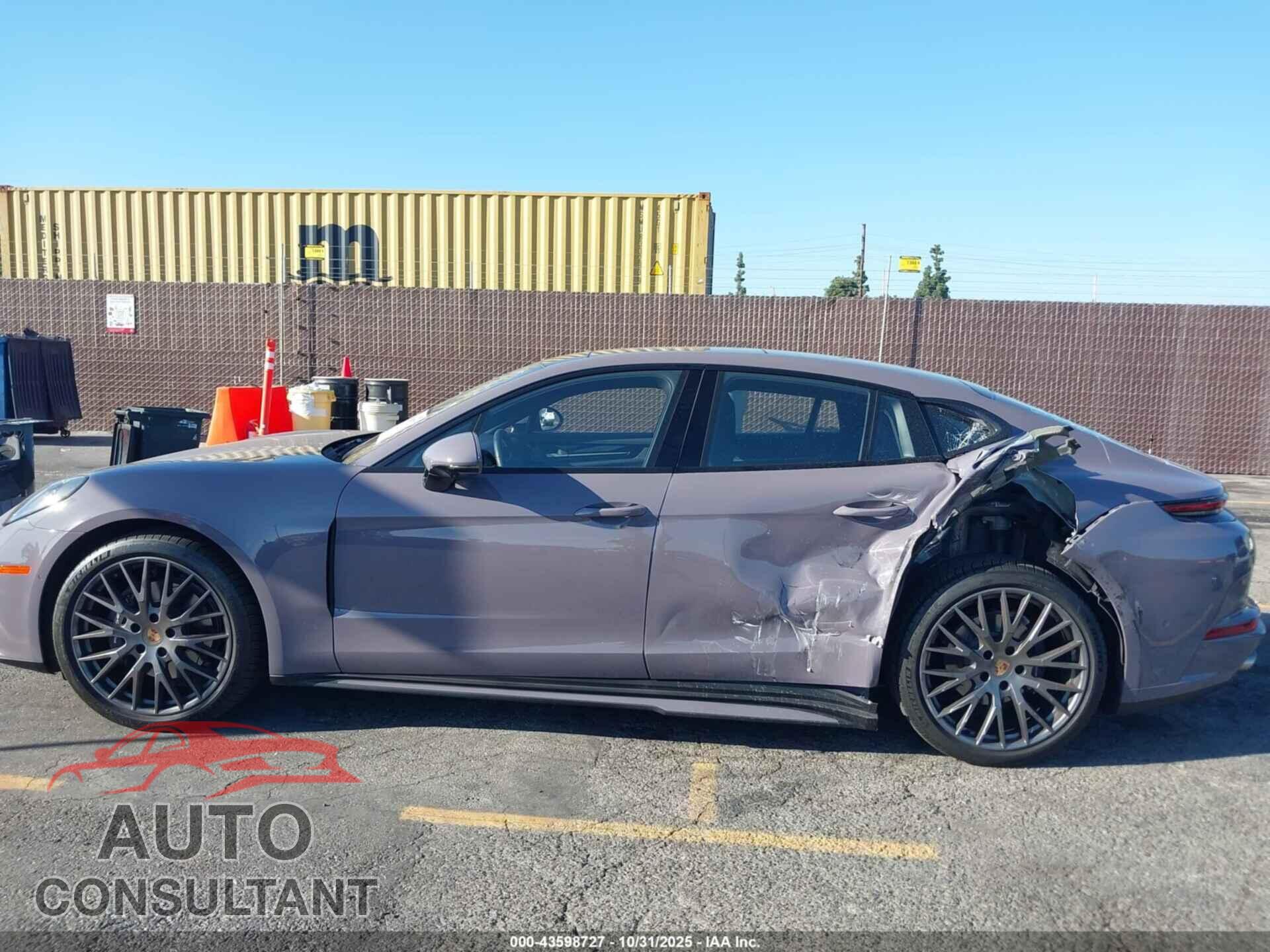 PORSCHE PANAMERA 2025 - WP0AA2YA0SL007719