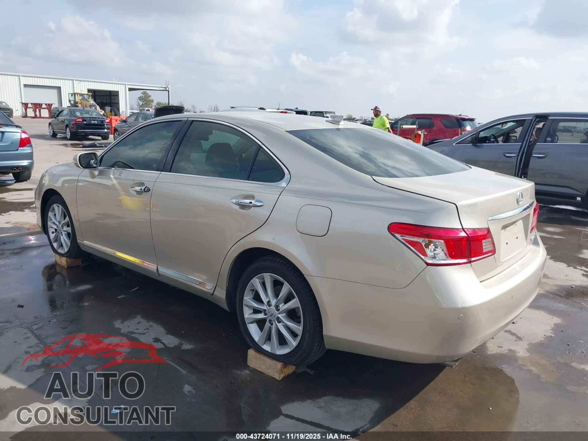 LEXUS ES 350 2012 - JTHBK1EG6C2500668