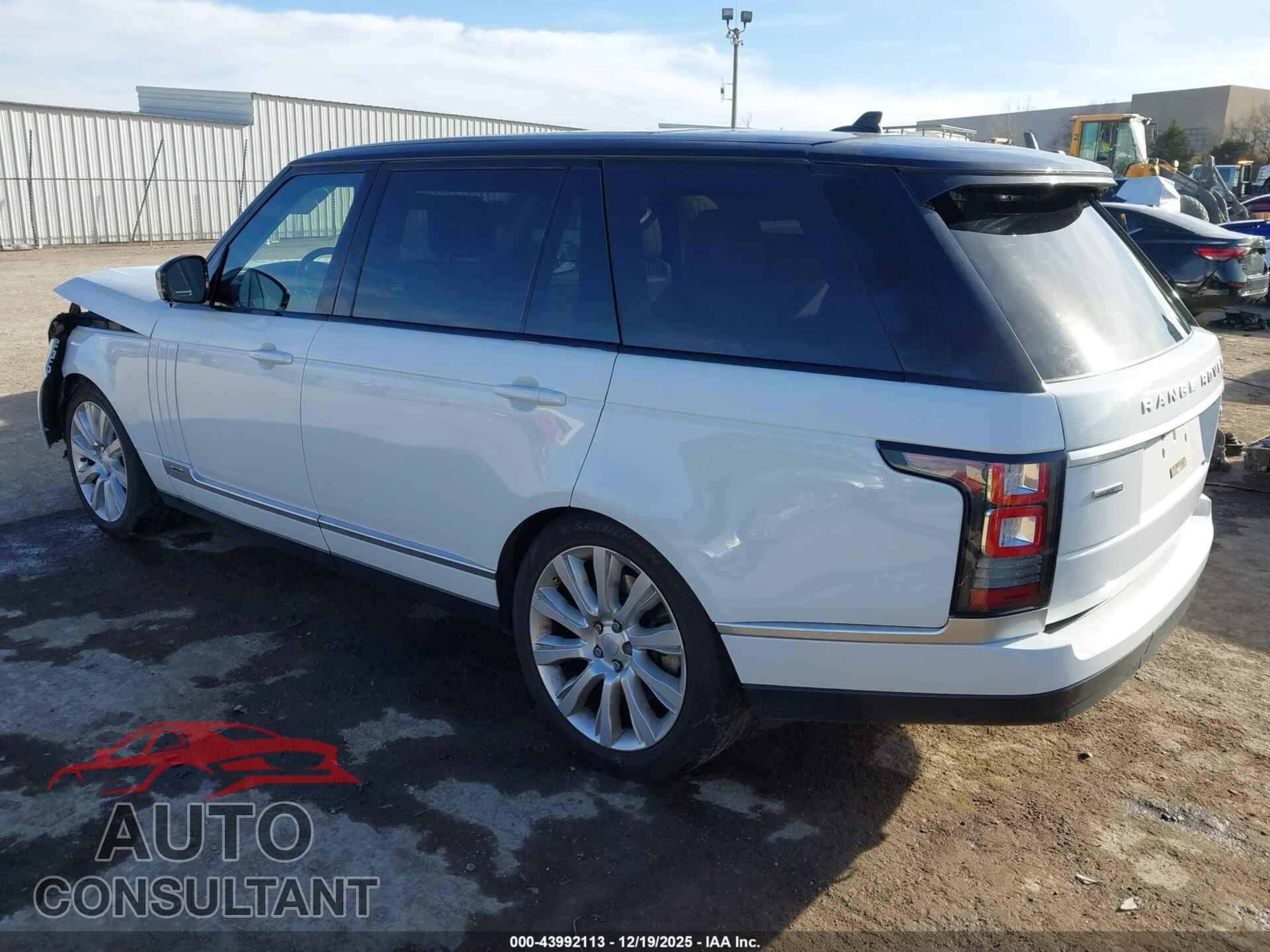 LAND ROVER RANGE ROVER 2016 - SALGS3EF4GA257683