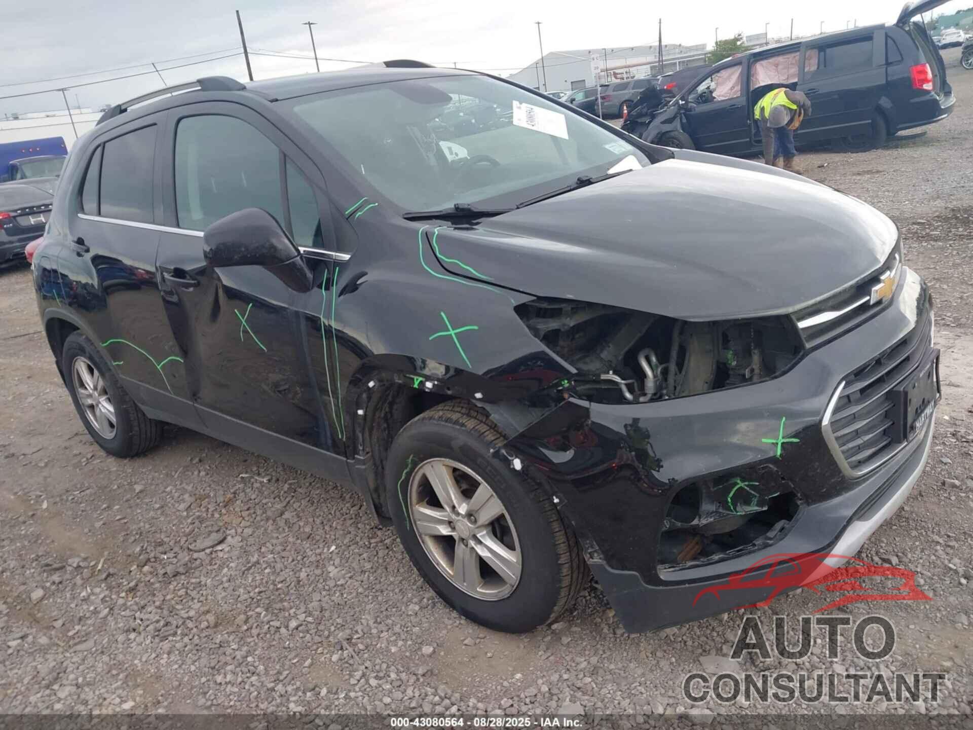 CHEVROLET TRAX 2017 - 3GNCJPSB7HL290616