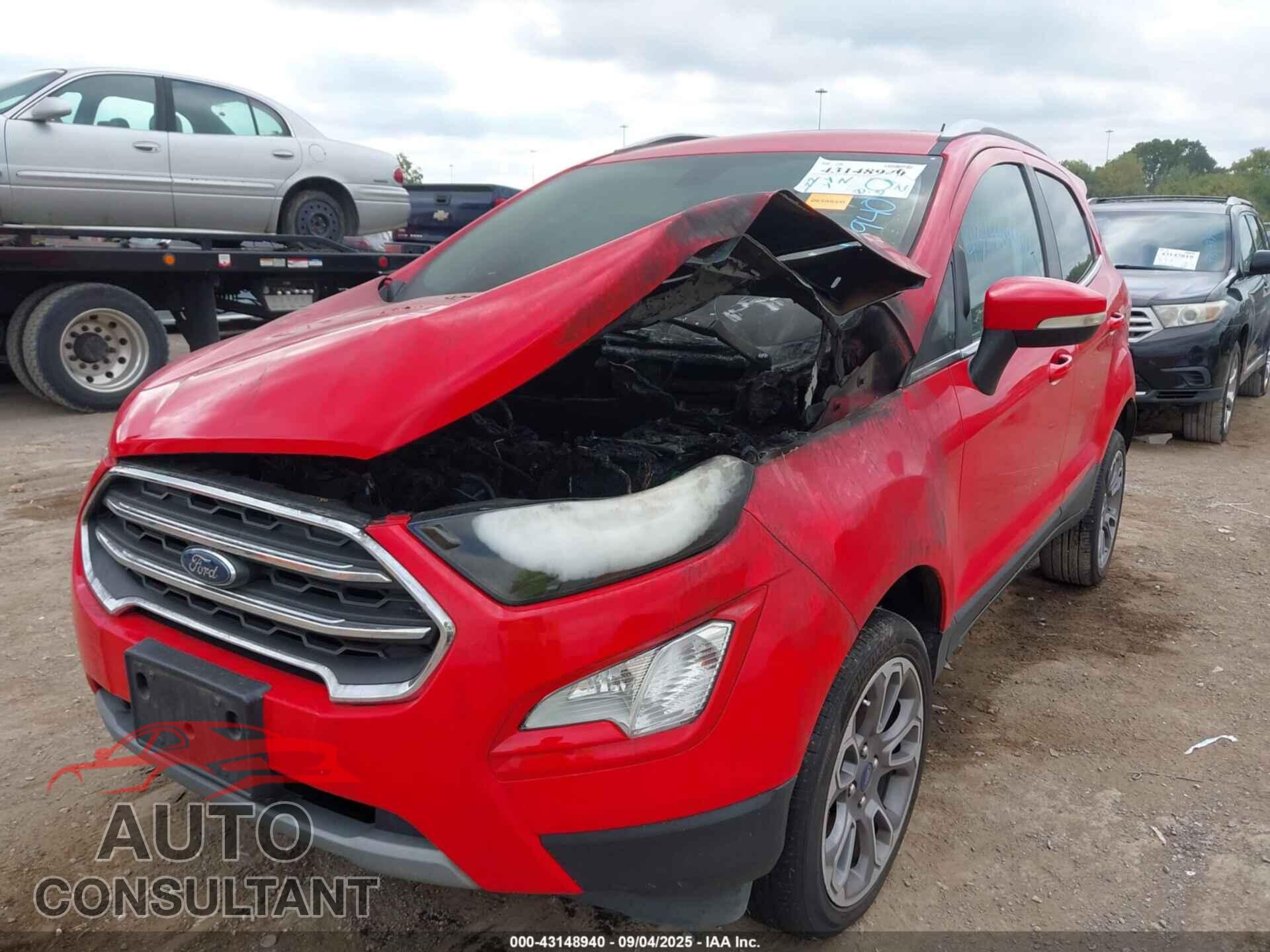 FORD ECOSPORT 2019 - MAJ6S3KL2KC274465