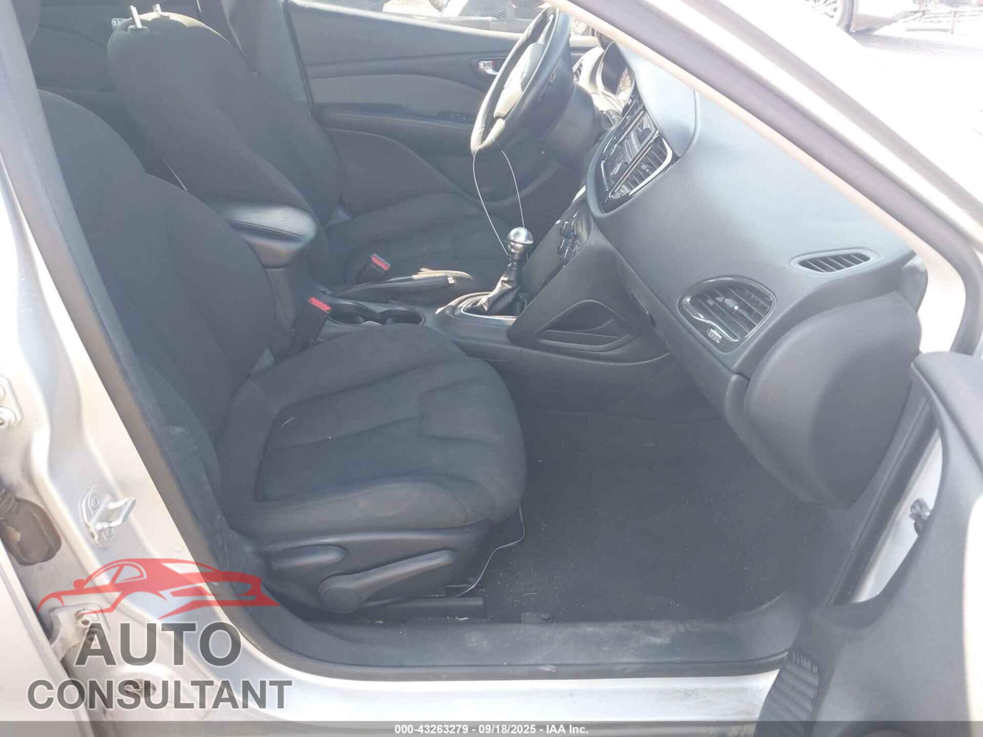 DODGE DART 2013 - 1C3CDFAH2DD319332