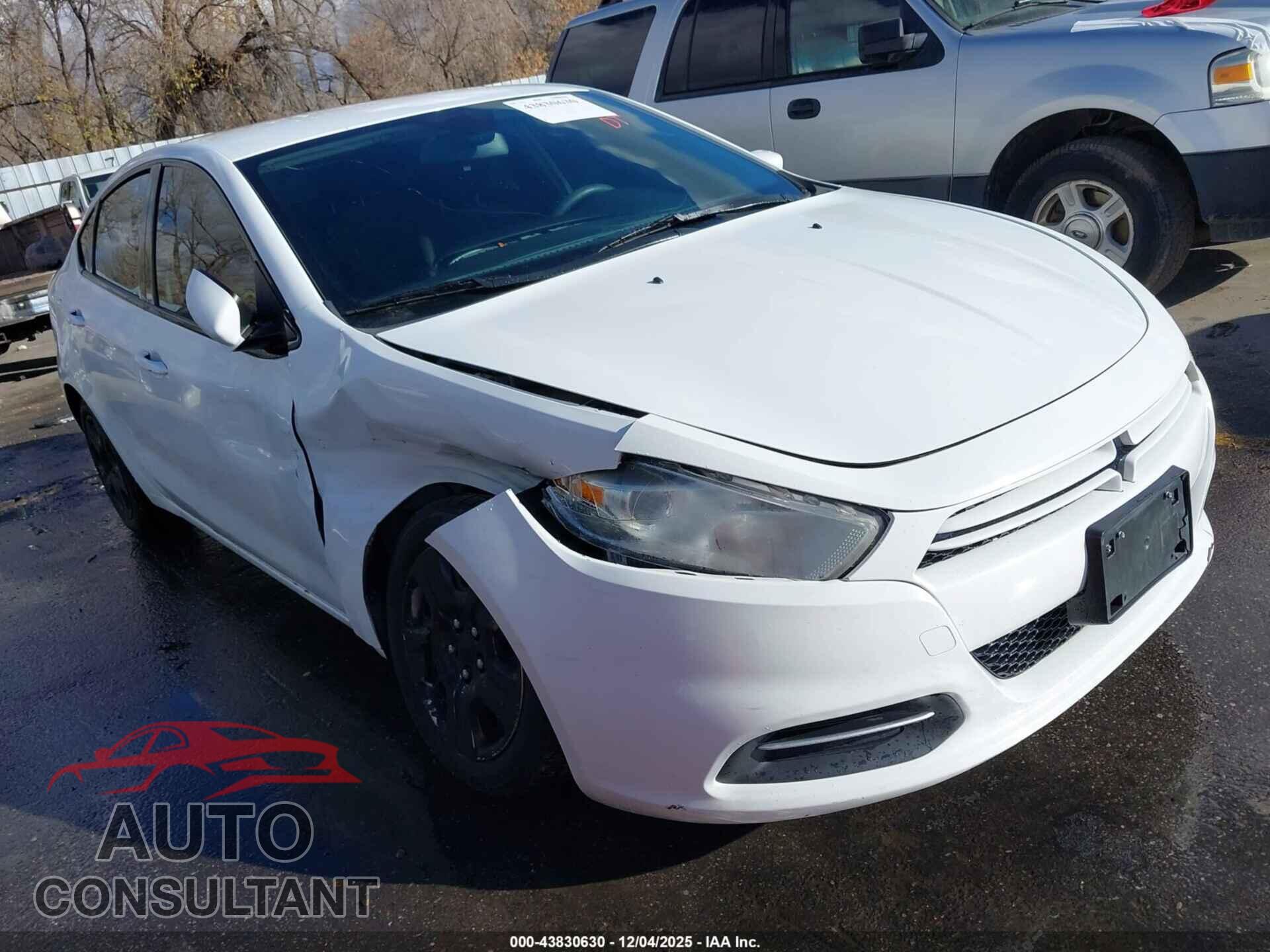 DODGE DART 2015 - 1C3CDFAA6FD404664