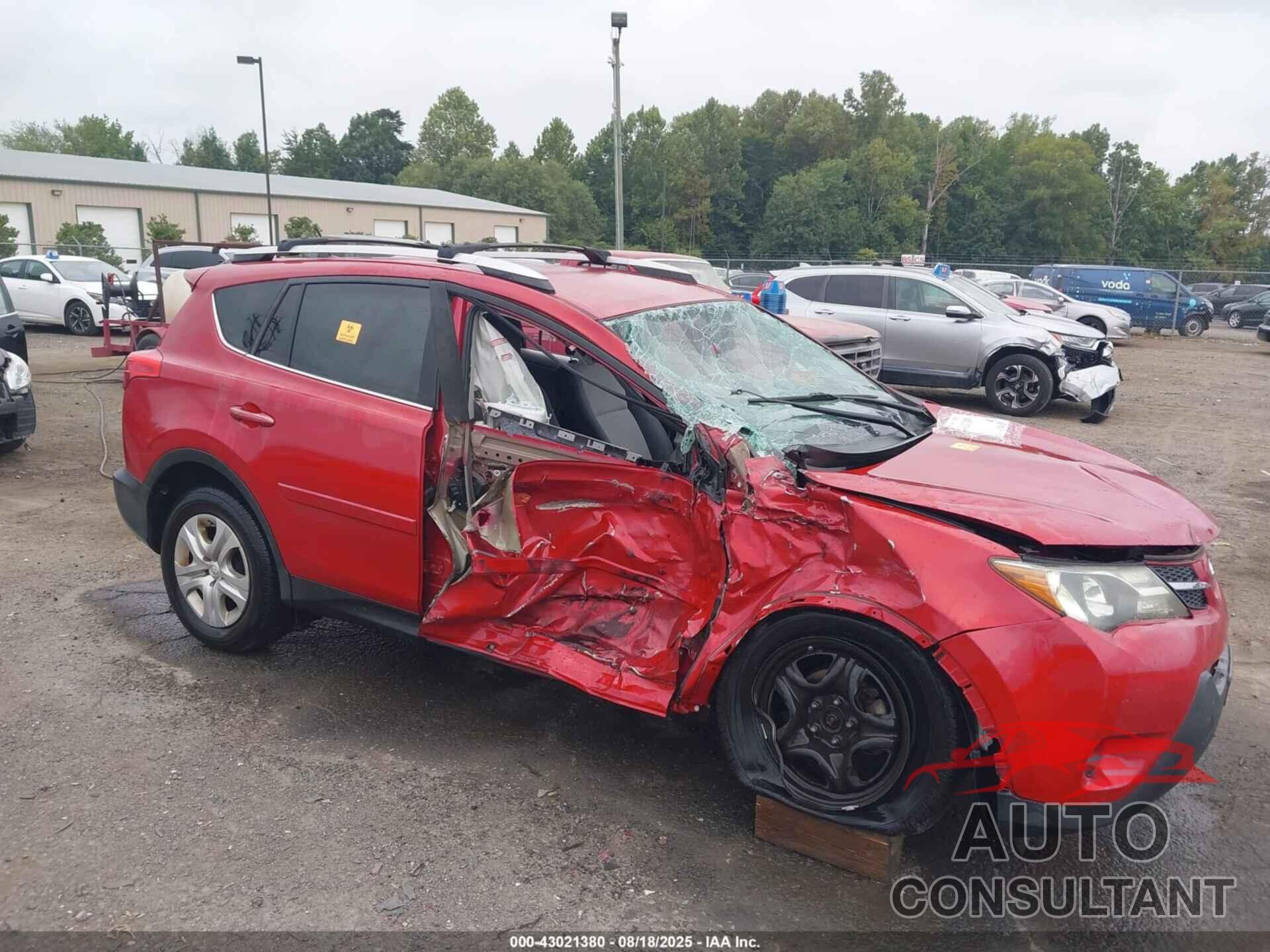 TOYOTA RAV4 2013 - 2T3ZFREVXDW054003