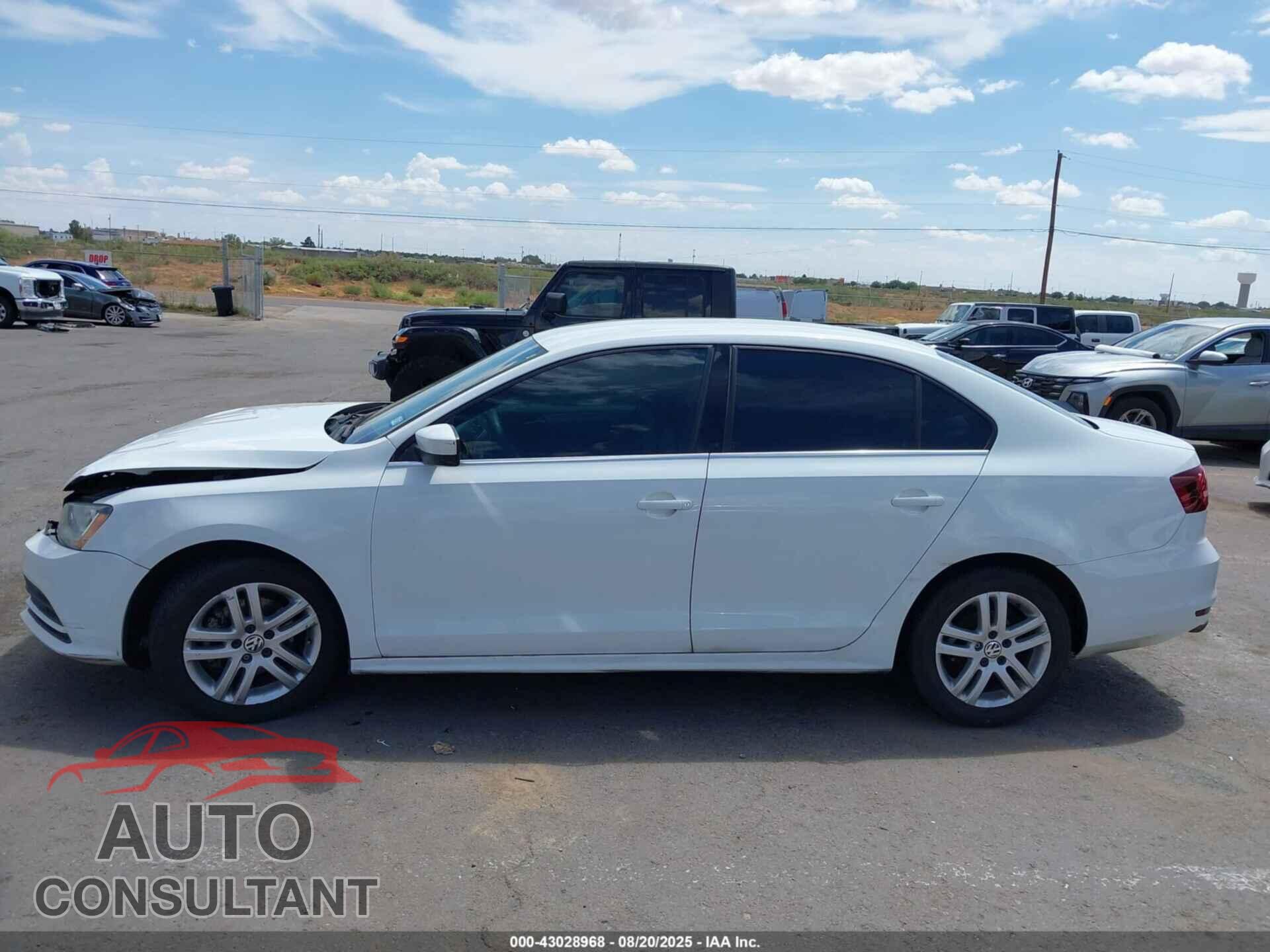 VOLKSWAGEN JETTA 2017 - 3VW2B7AJ2HM250624