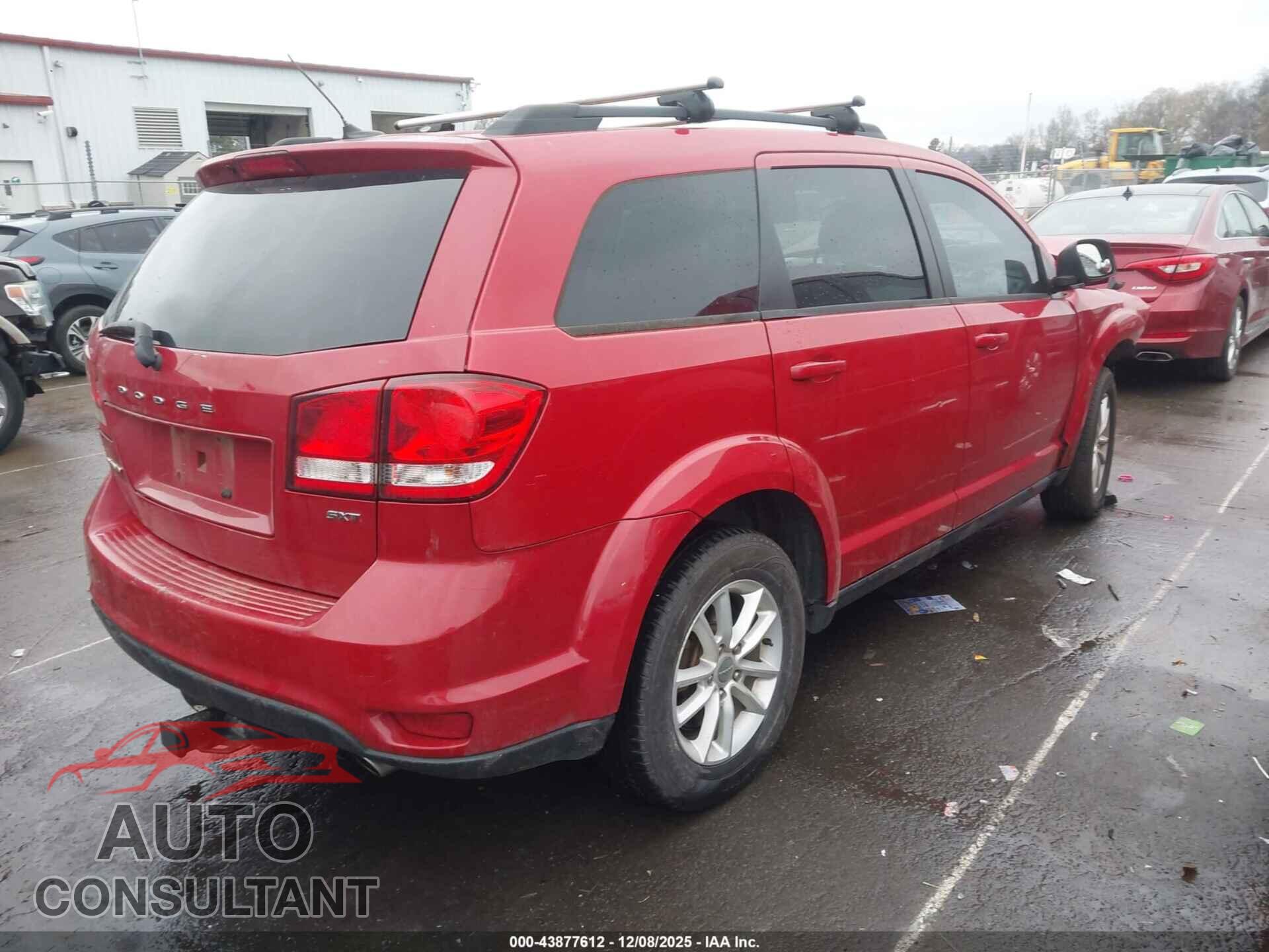 DODGE JOURNEY 2015 - 3C4PDCBG4FT608341