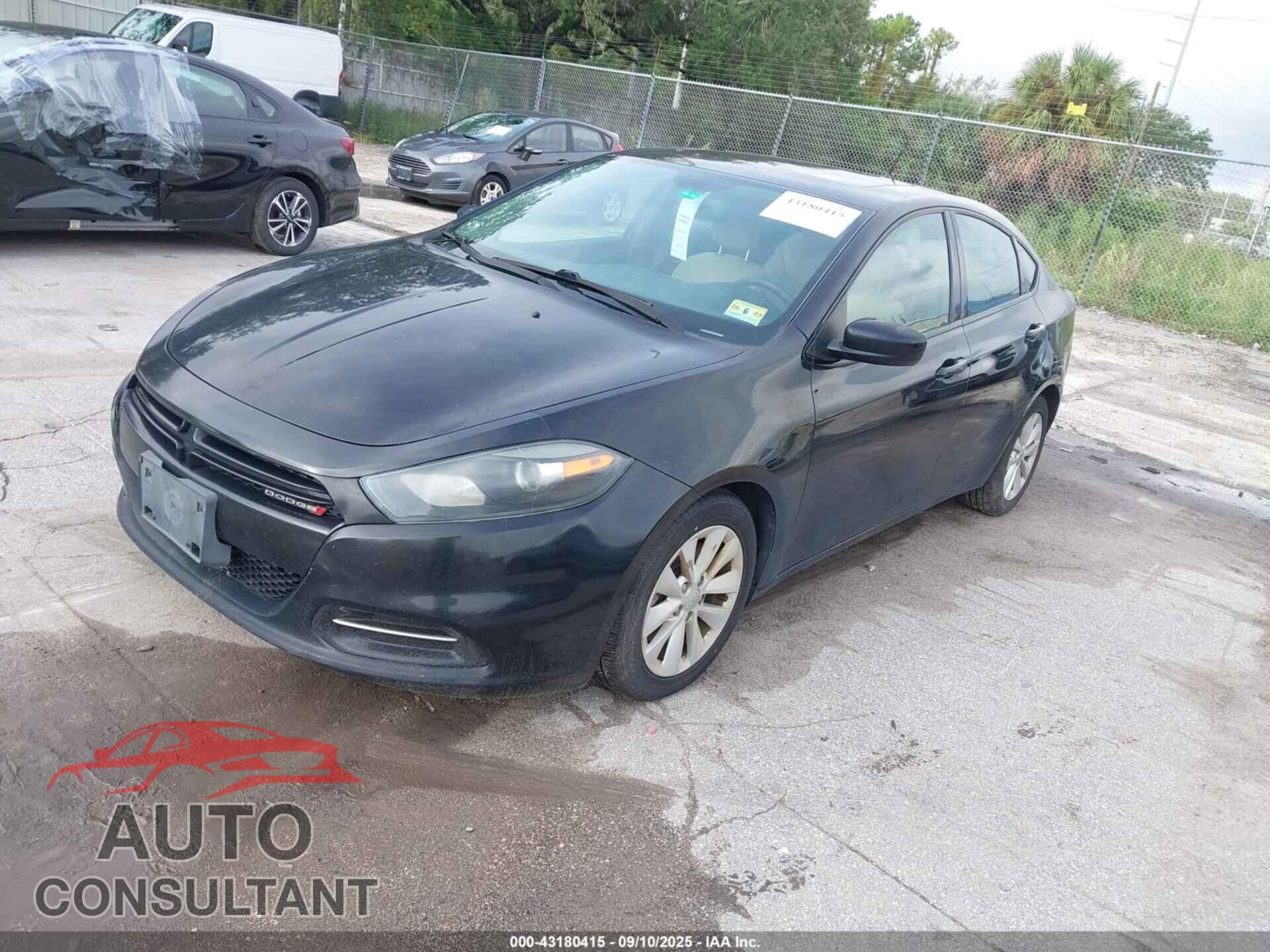 DODGE DART 2014 - 1C3CDFBB1ED672043