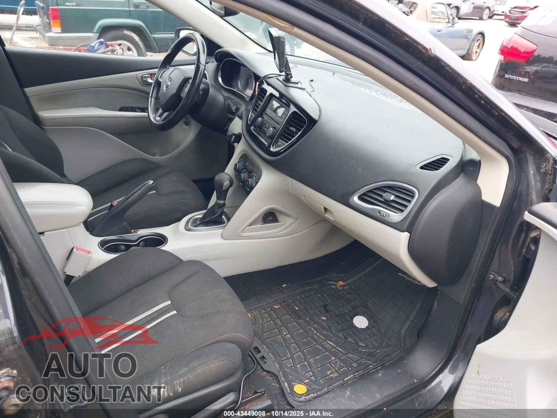 DODGE DART 2013 - 1C3CDFBA7DD338394