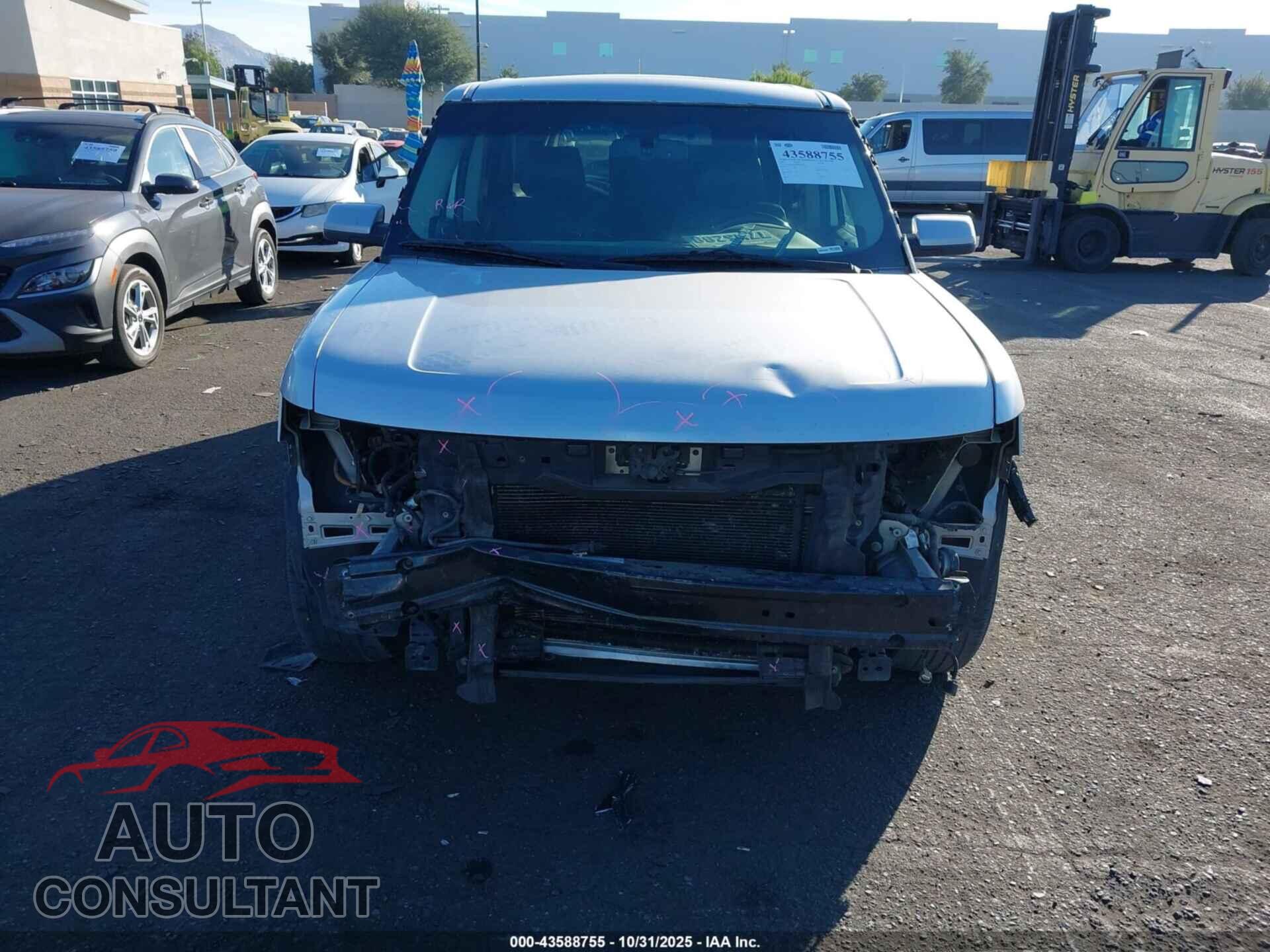 FORD FLEX 2011 - 2FMGK5CC8BBD05982