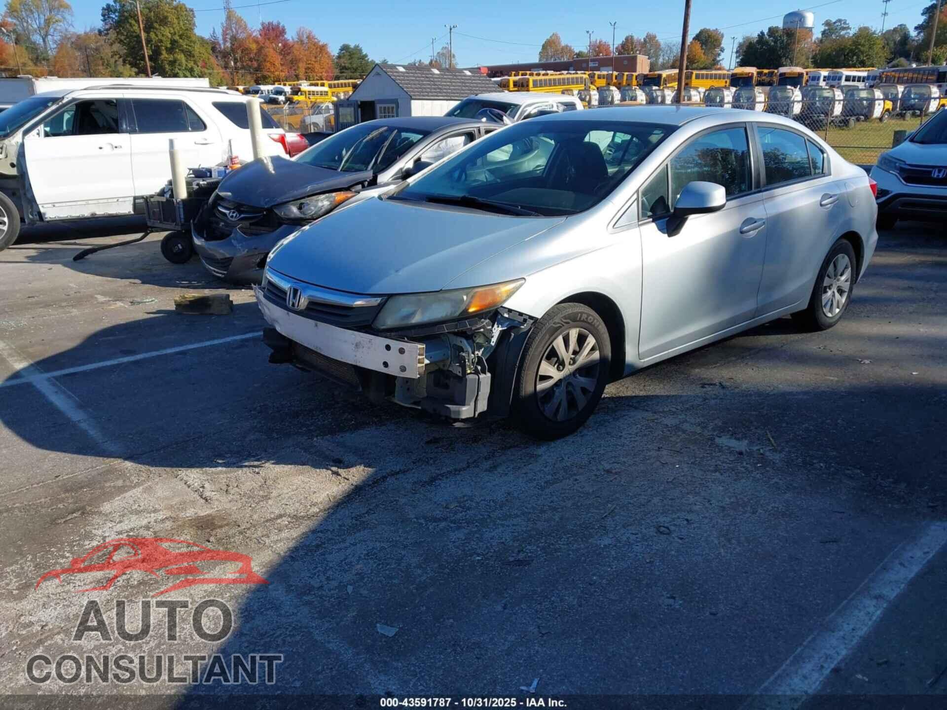 HONDA CIVIC 2012 - 19XFB2F5XCE007407
