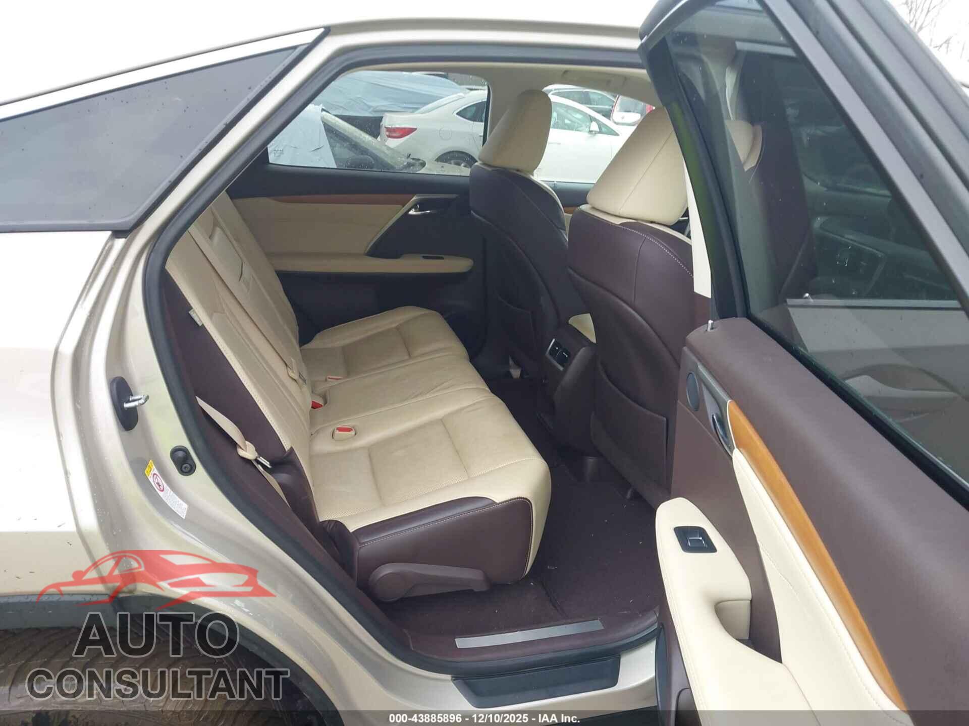 LEXUS RX 2016 - 2T2BZMCA4GC033525