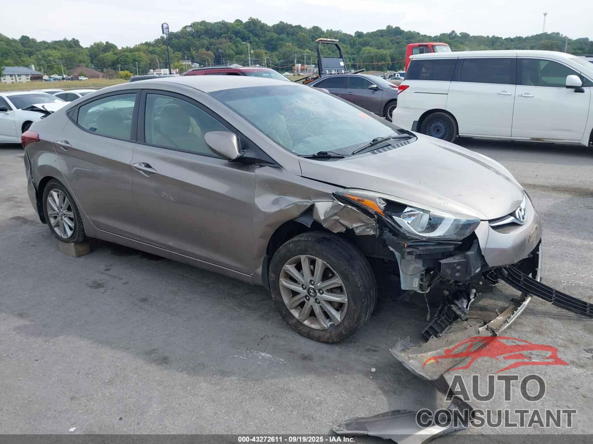 HYUNDAI ELANTRA 2016 - 5NPDH4AE8GH771928
