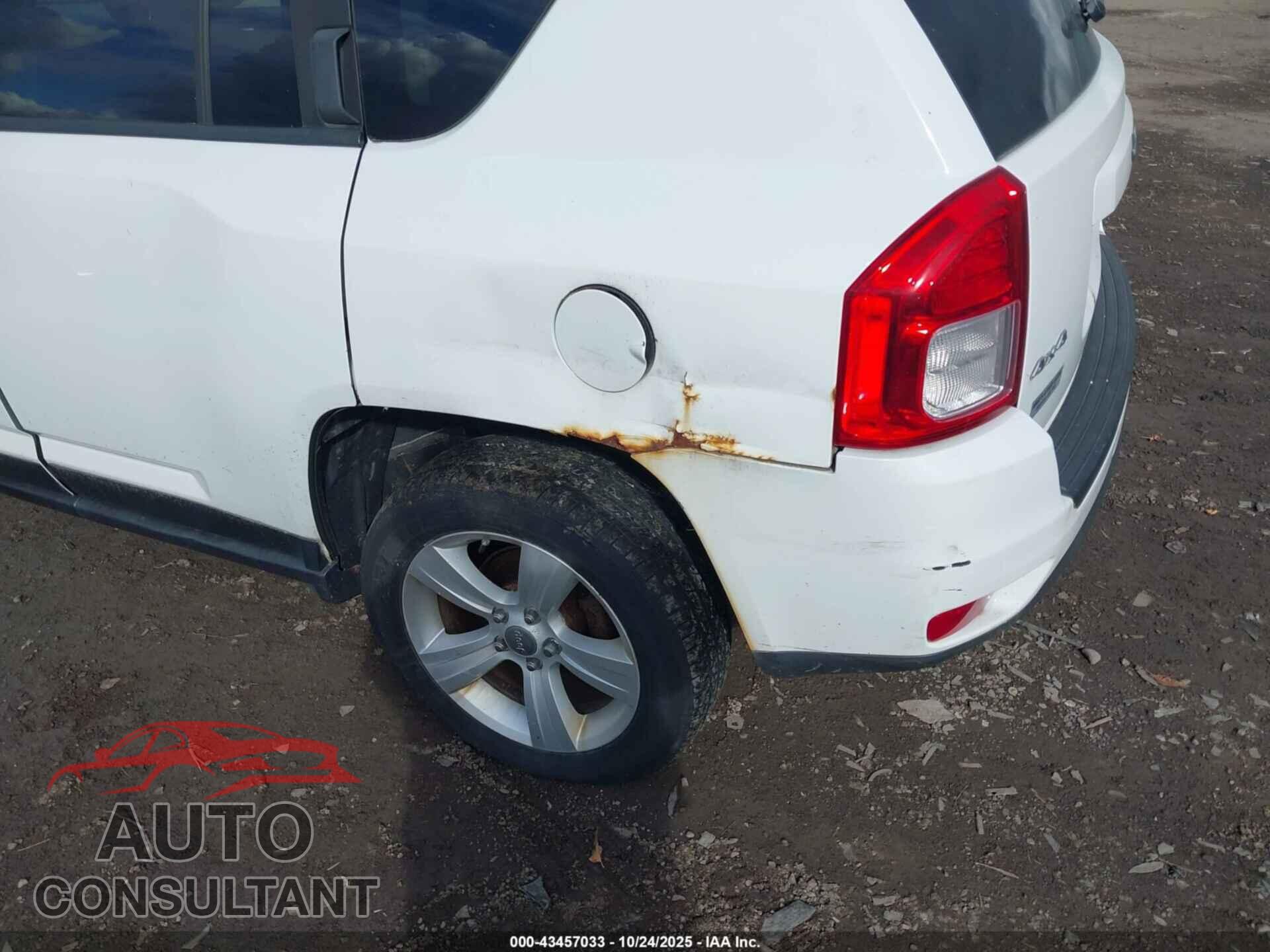 JEEP COMPASS 2012 - 1C4NJDEB6CD620160