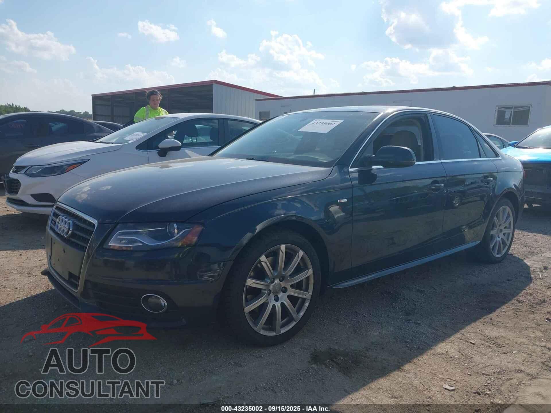 AUDI A4 2012 - WAUFFAFL1CA120563