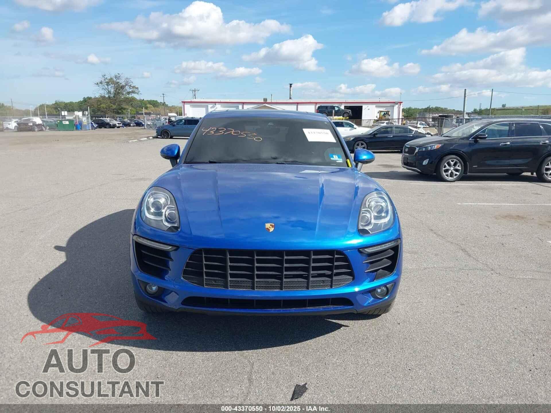 PORSCHE MACAN 2017 - WP1AB2A58HLB13210