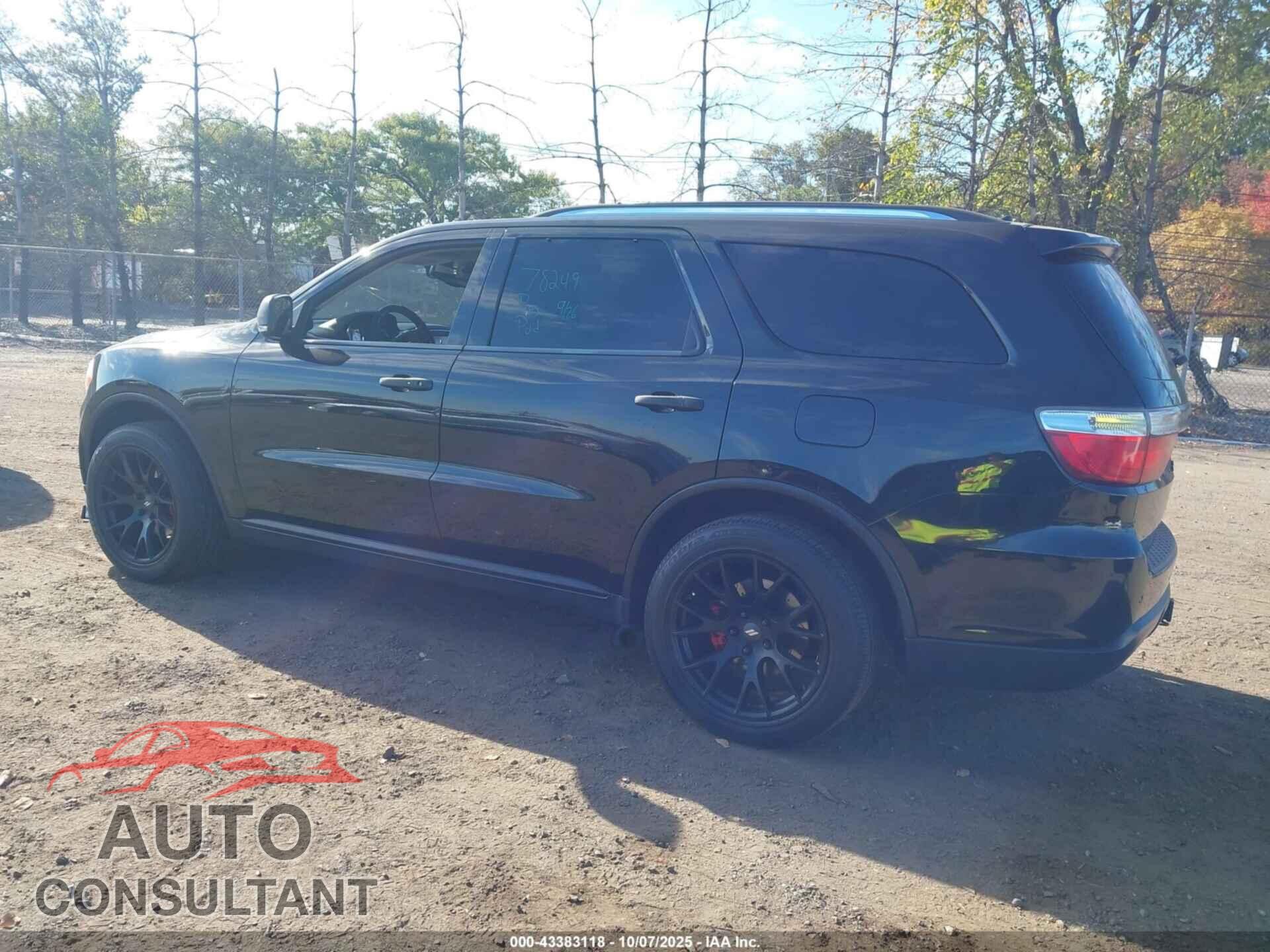 DODGE DURANGO 2013 - 1C4RDJEG7DC554258
