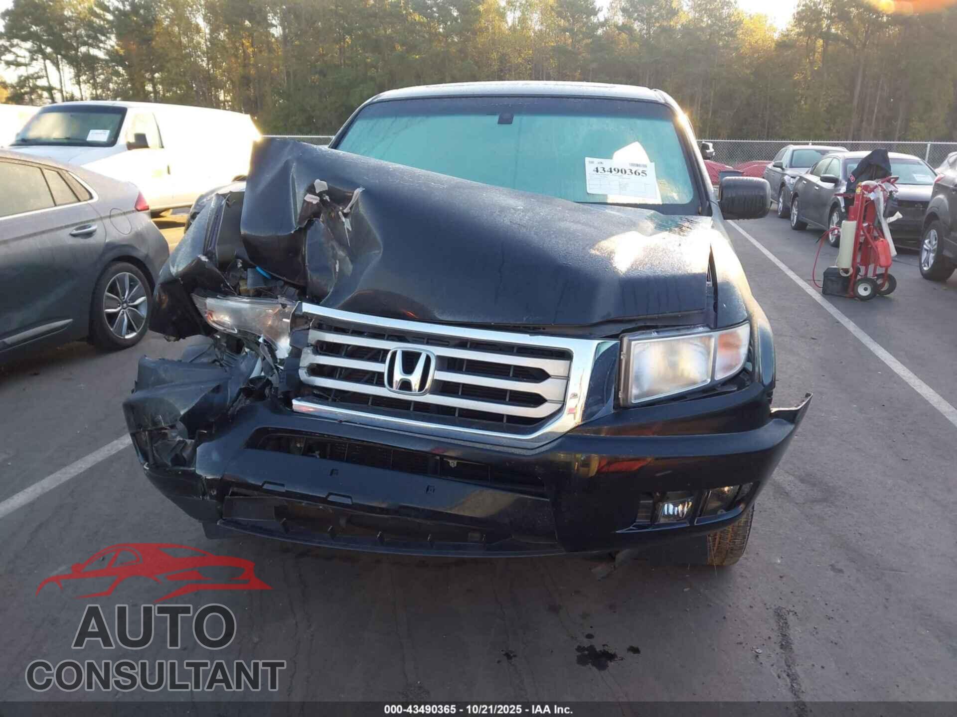 HONDA RIDGELINE 2012 - 5FPYK1F59CB453794