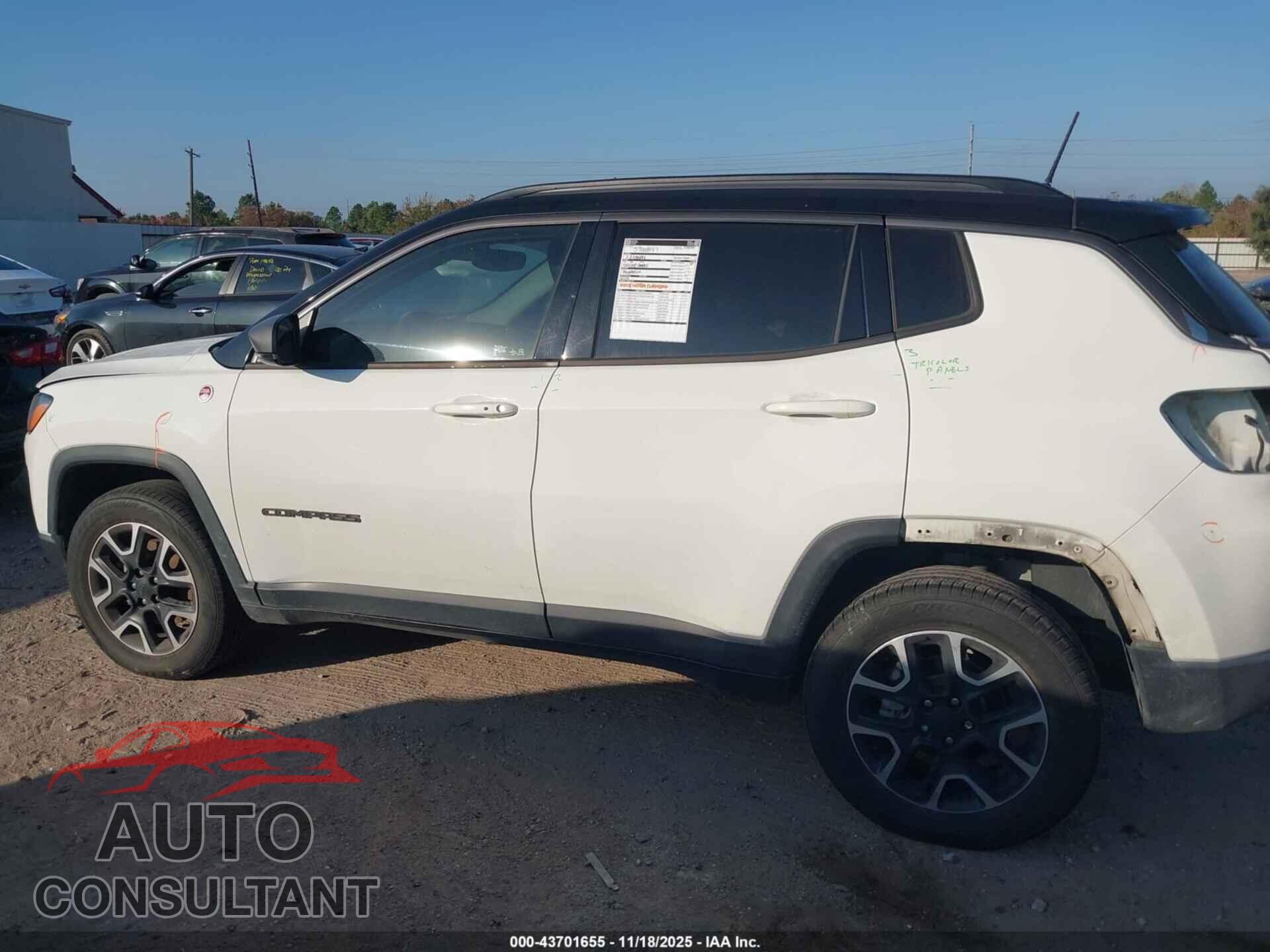 JEEP COMPASS 2020 - 3C4NJDDB7LT106751